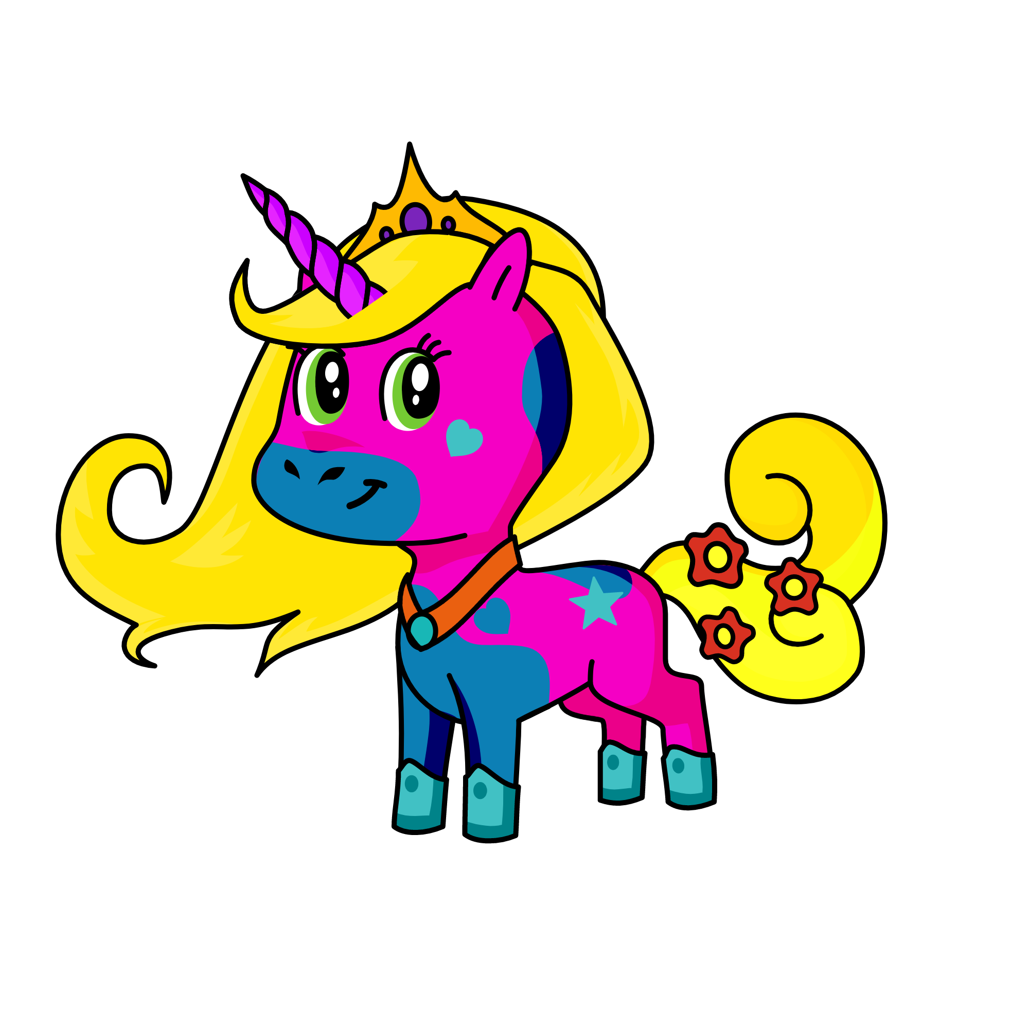 Alexandra, the unicorn