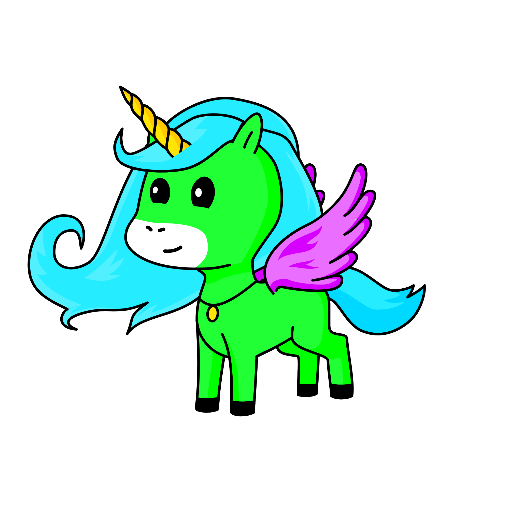 bright, the unicorn