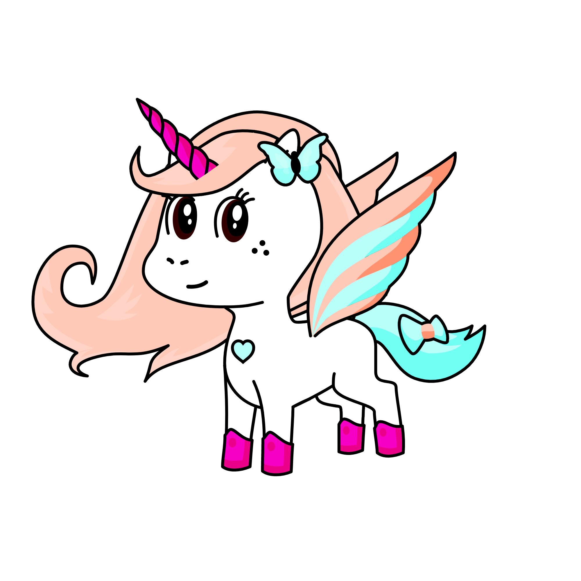 Noor, the unicorn