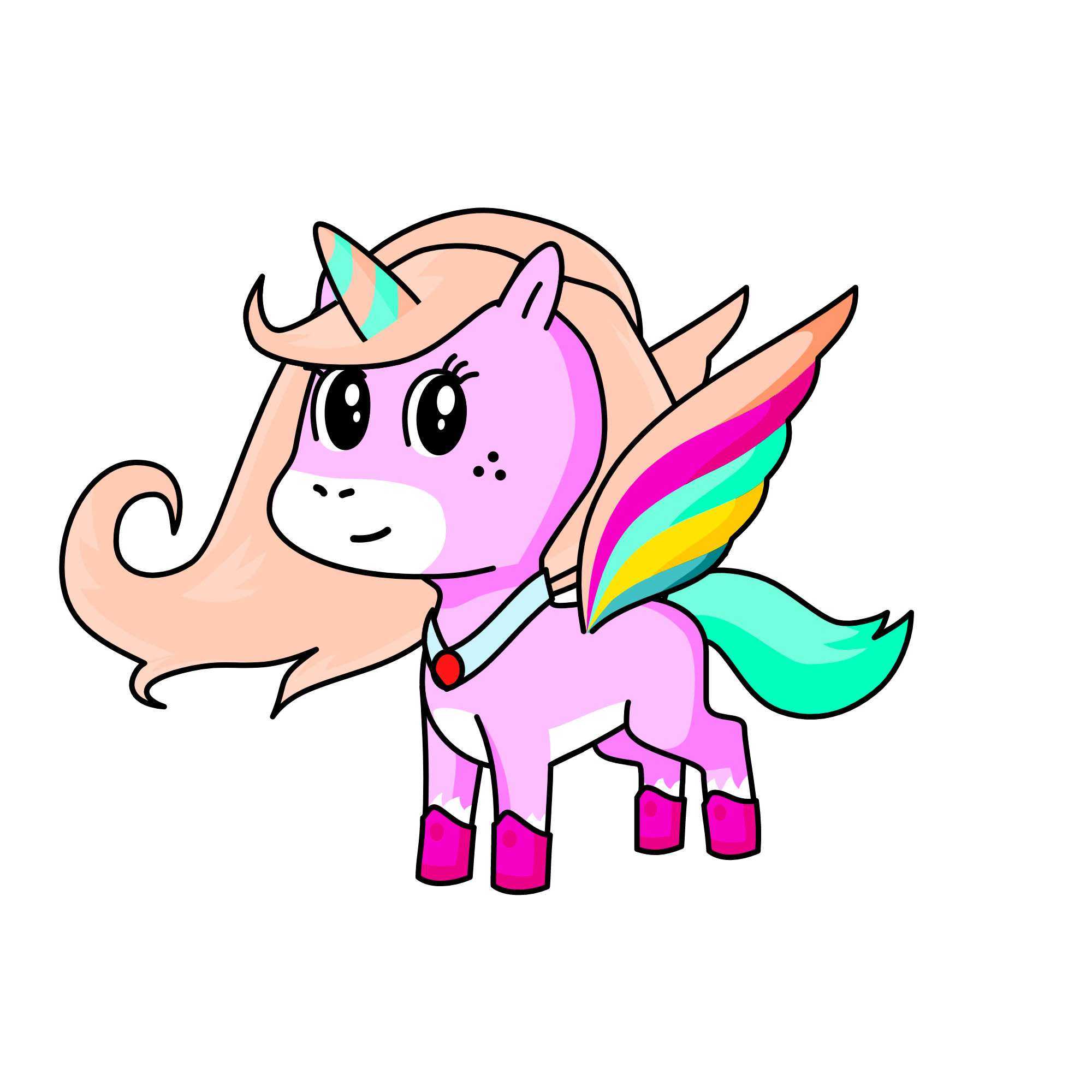 Lovely, the unicorn