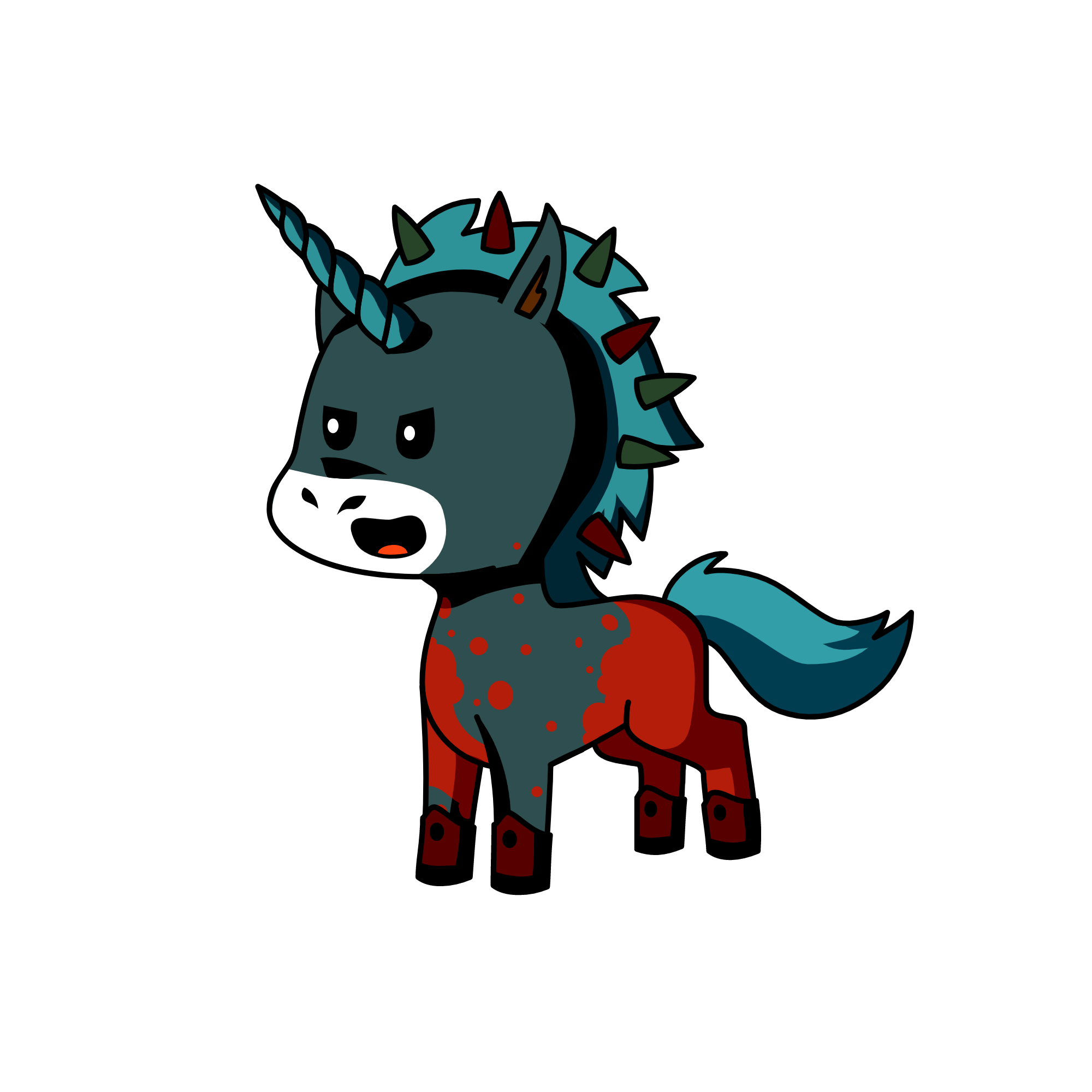 Shadow, the unicorn