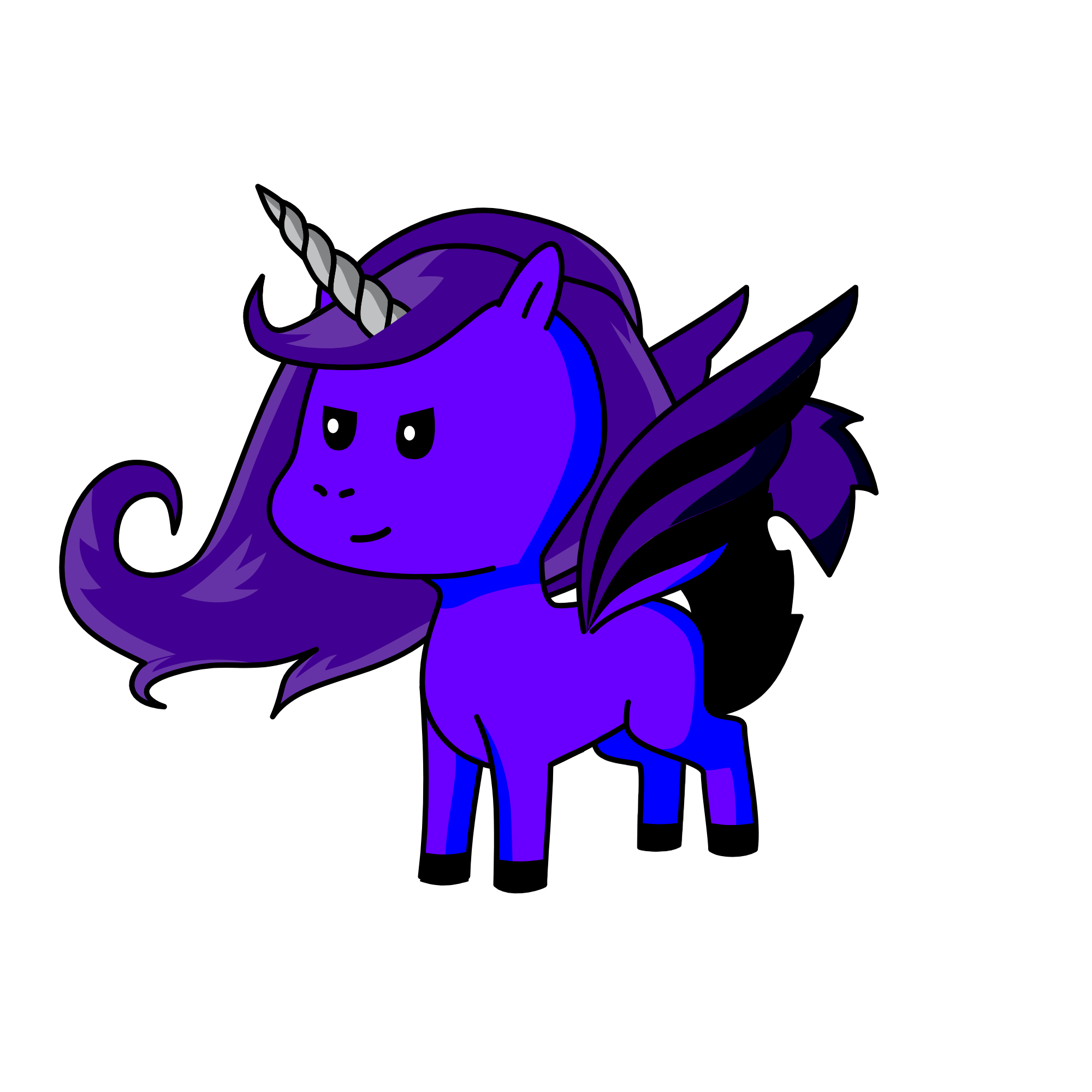 Midnight, the unicorn