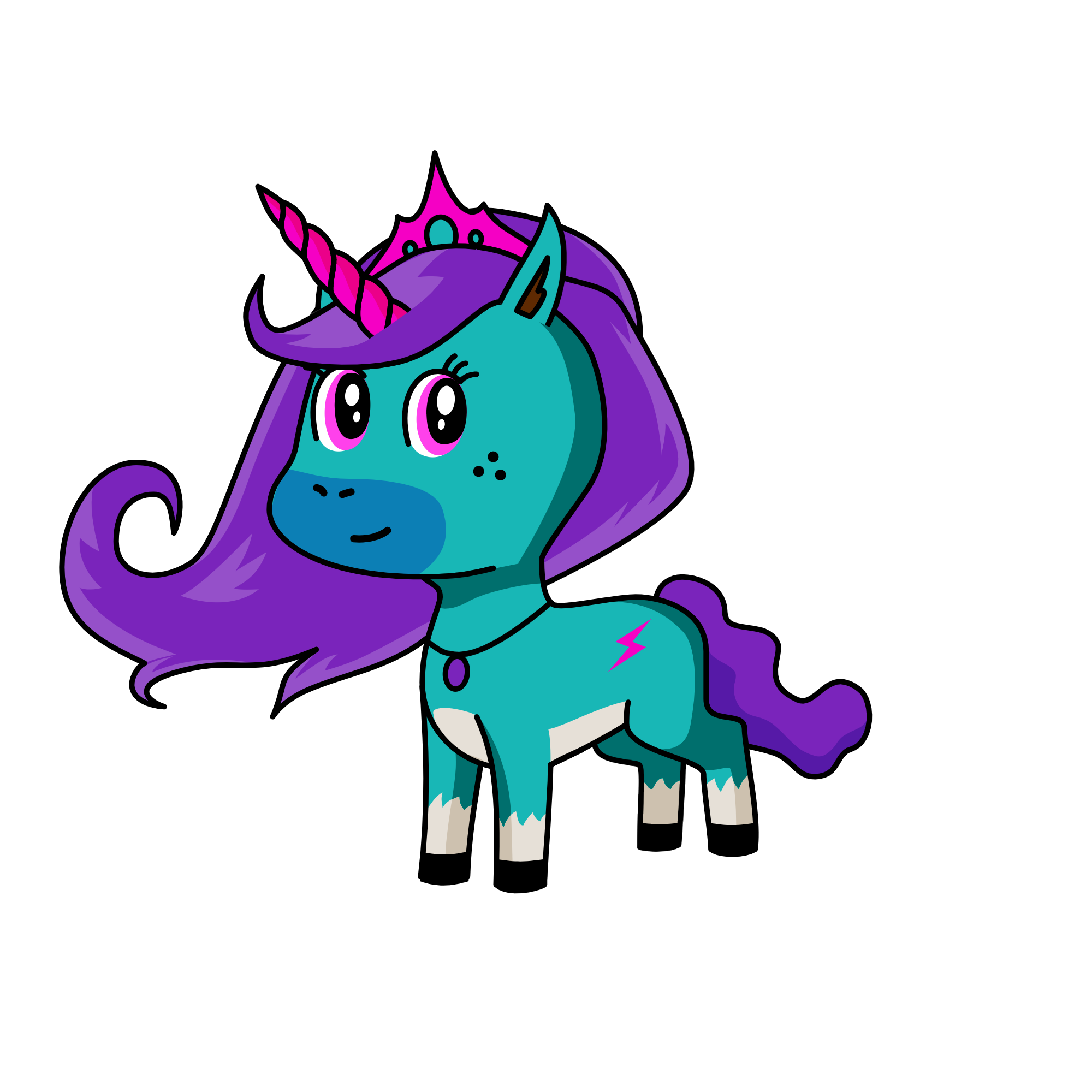 Ash, the unicorn