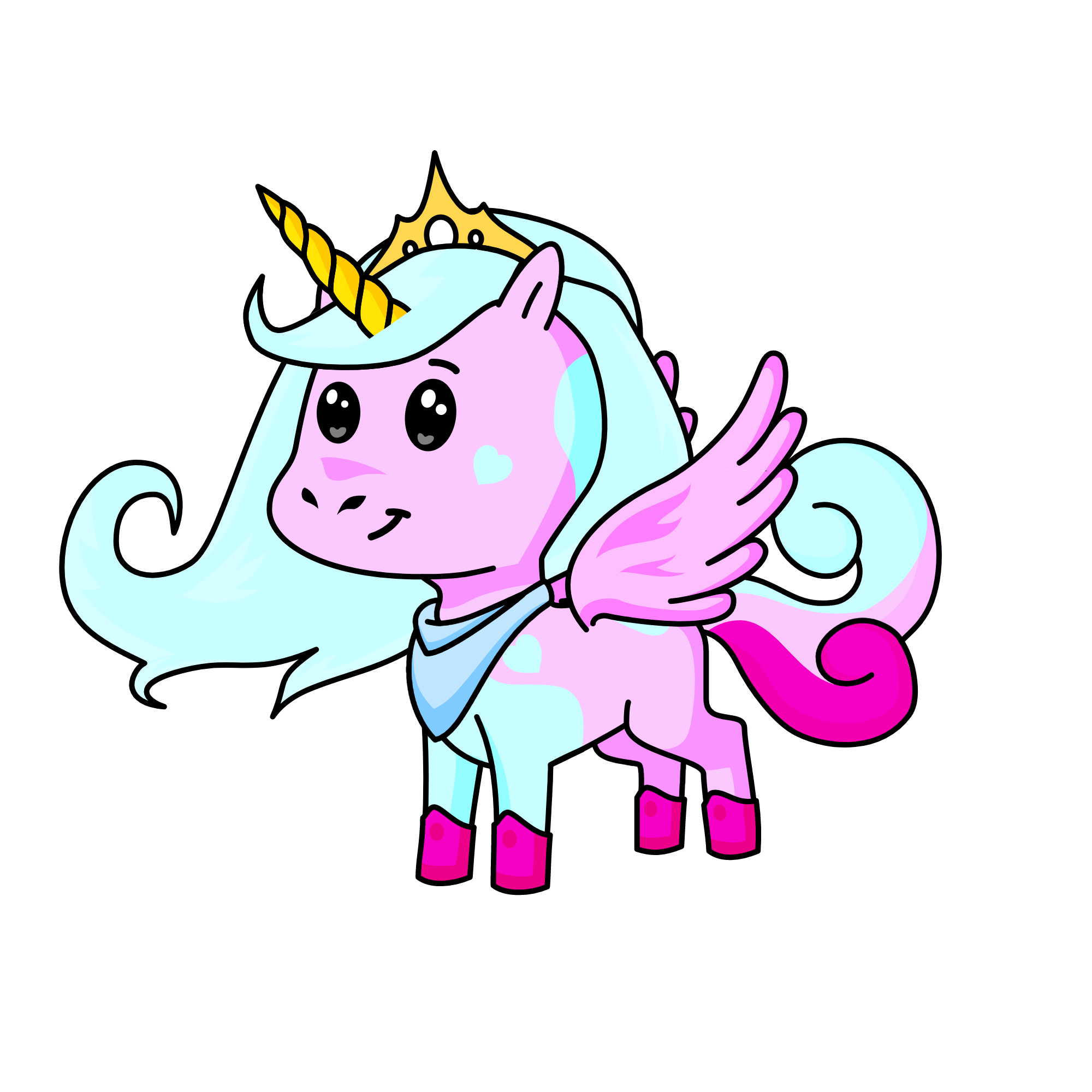 Cotten Candy, the unicorn