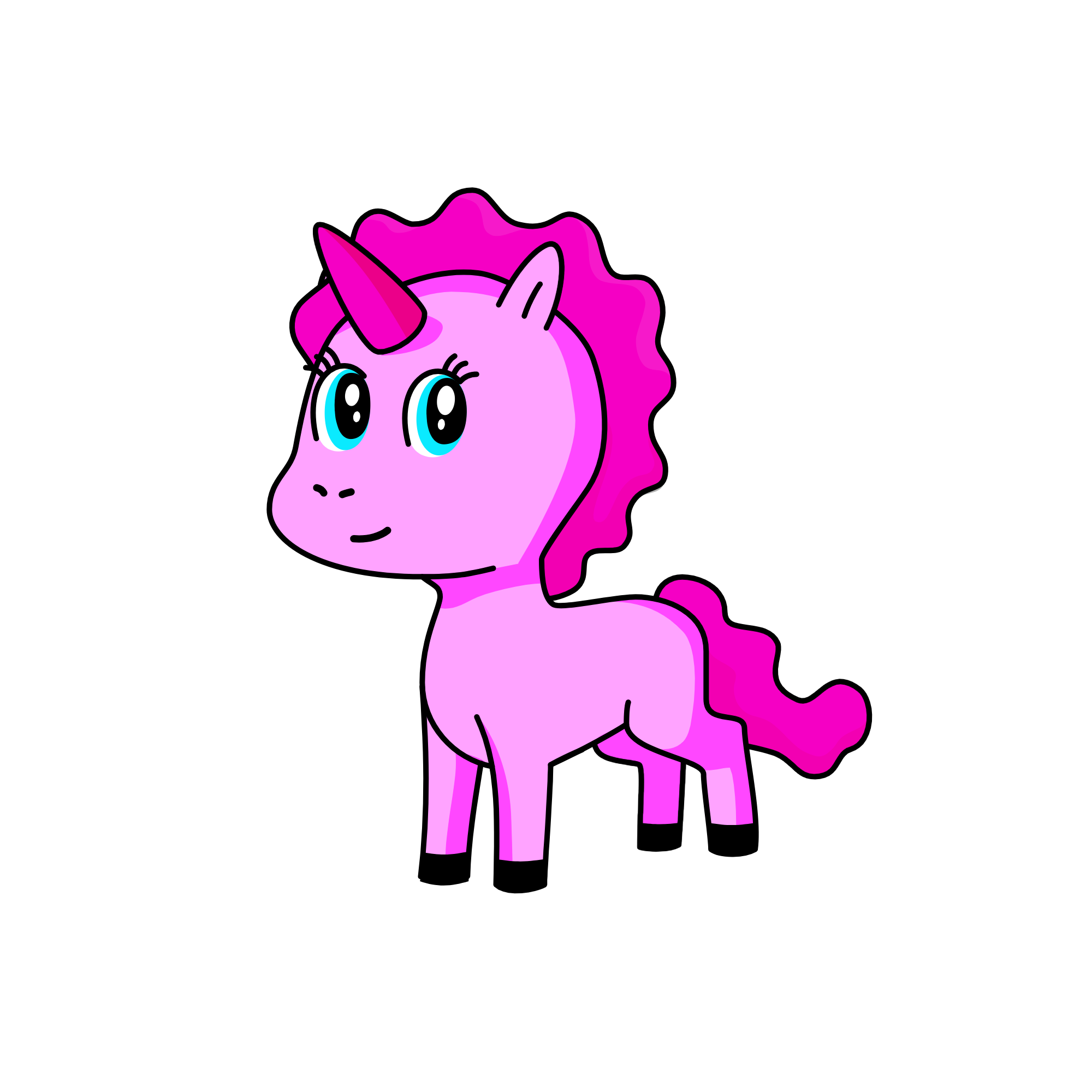 Pinkie Pie, the unicorn