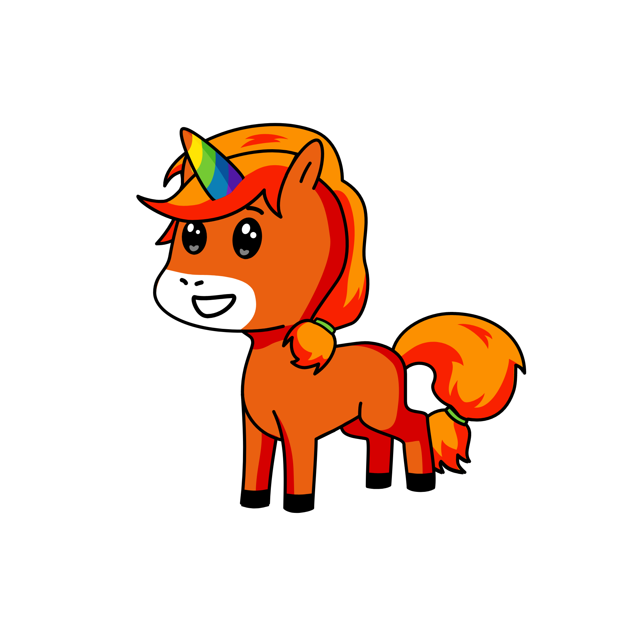 fire, the unicorn