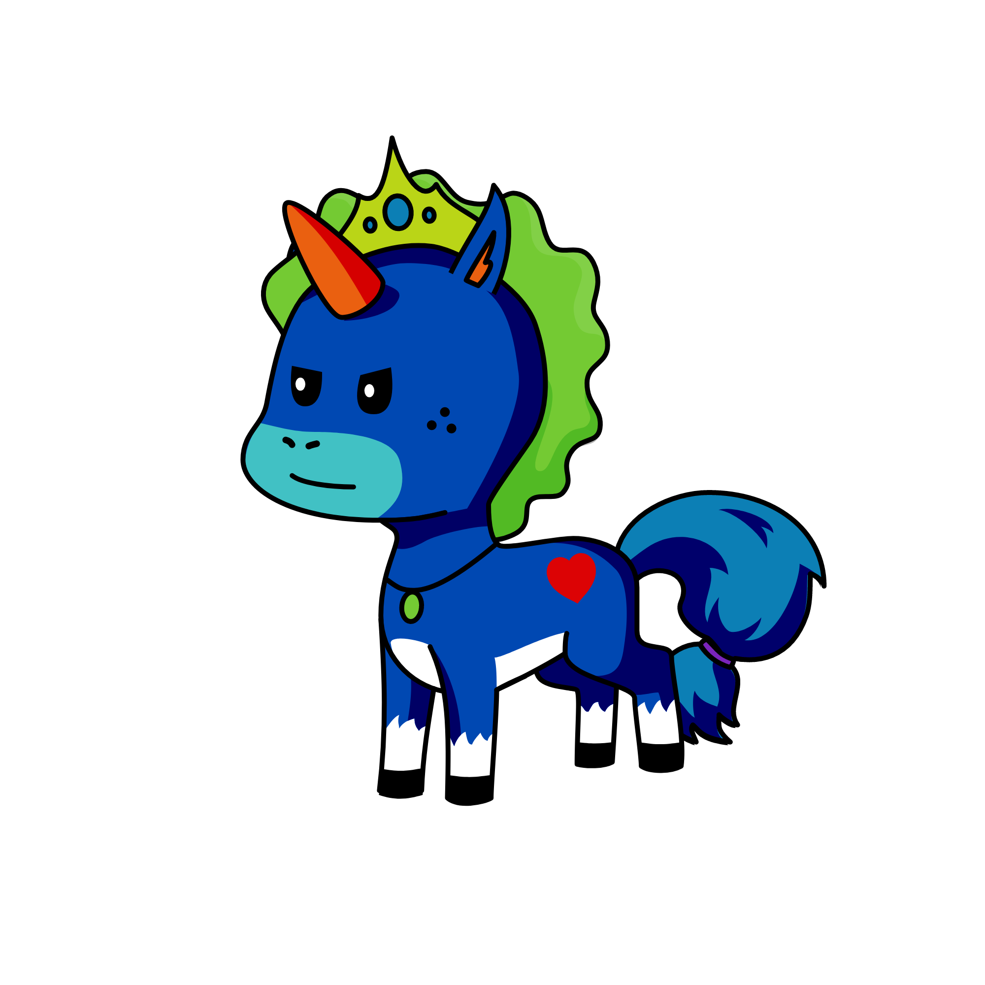 mfbj g,tu d, the unicorn