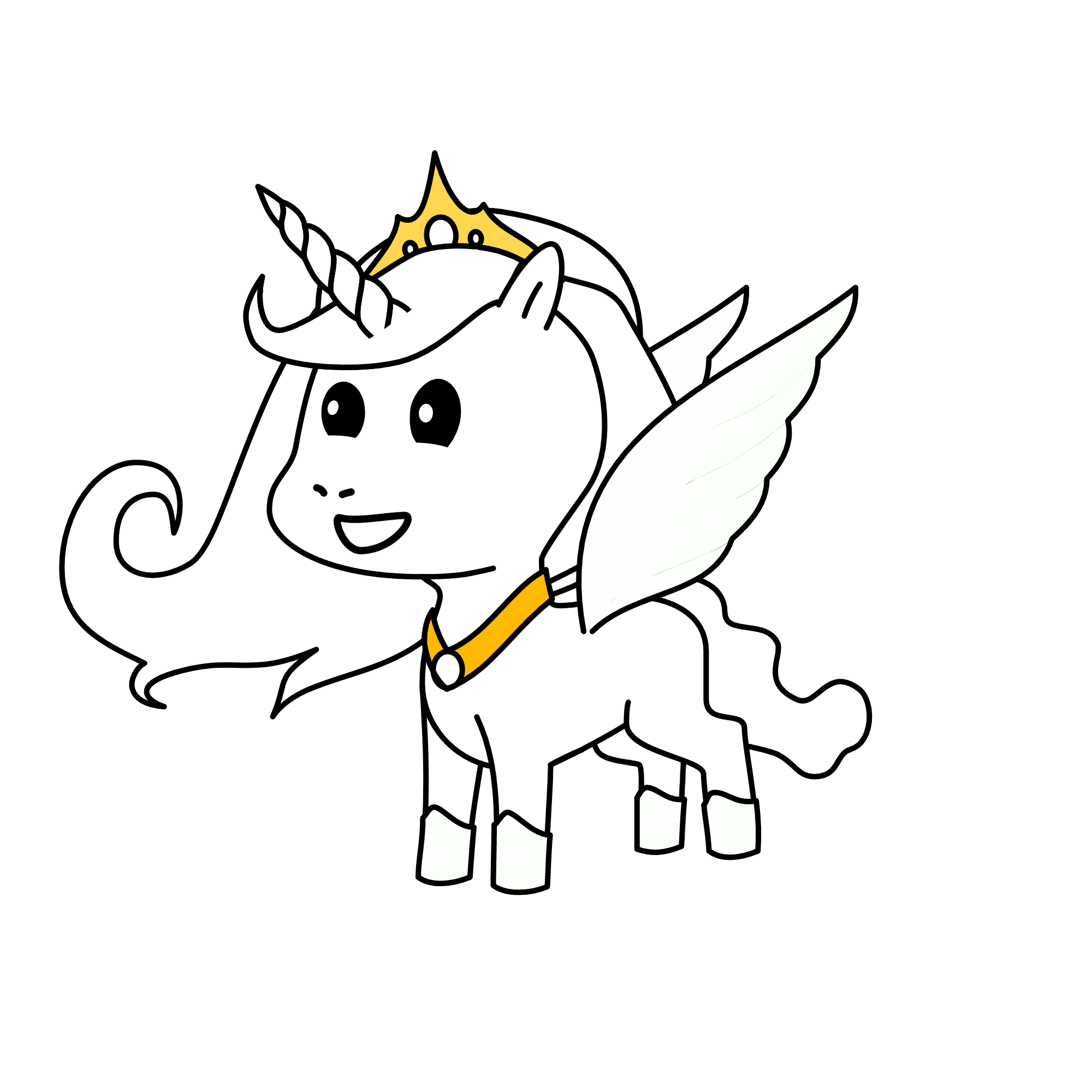 Princess Ally, the unicorn