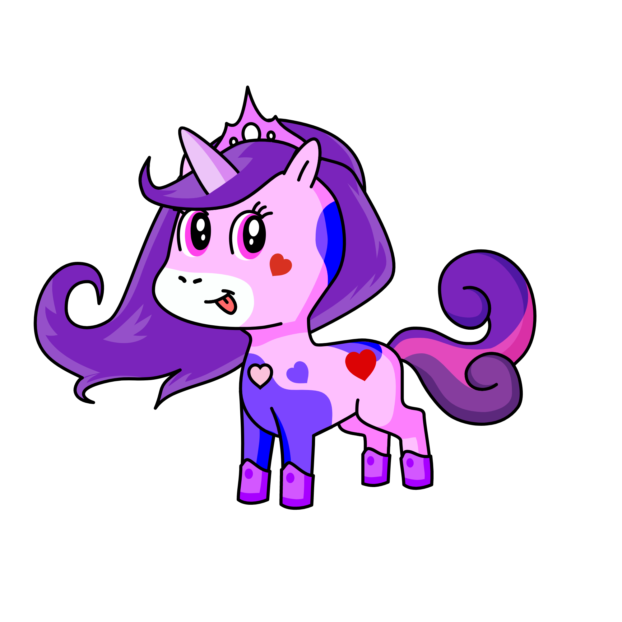 Angeline, the unicorn