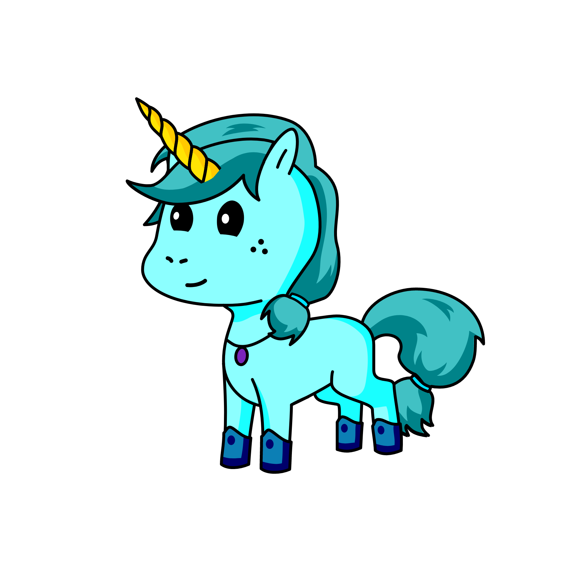 Princess Thunder Hoof, the unicorn