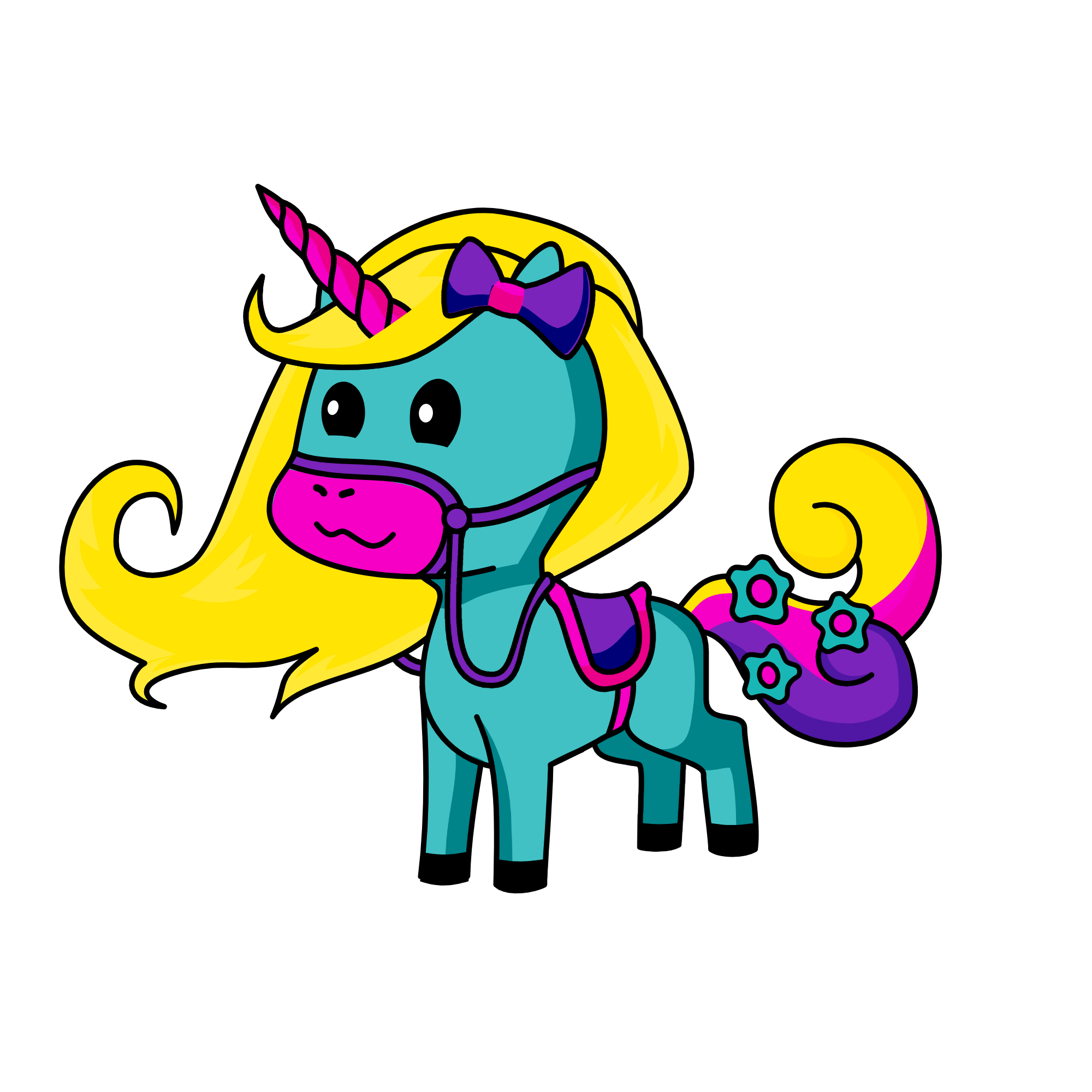 Midnight, the unicorn