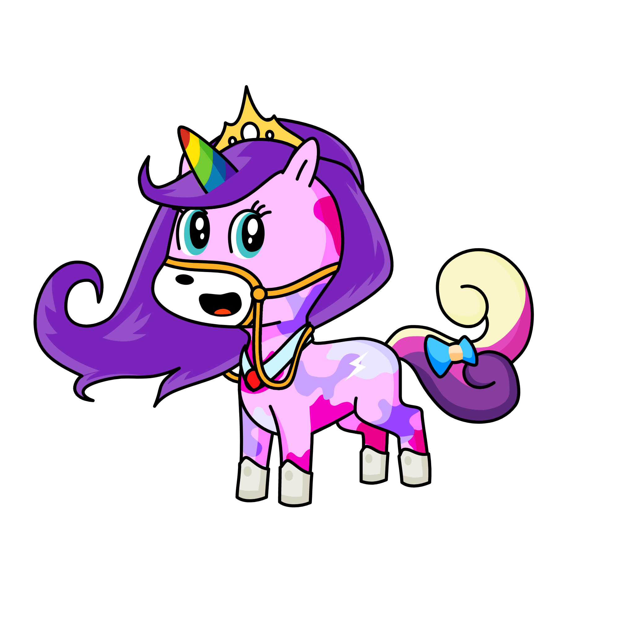Princess Rainbow, the unicorn