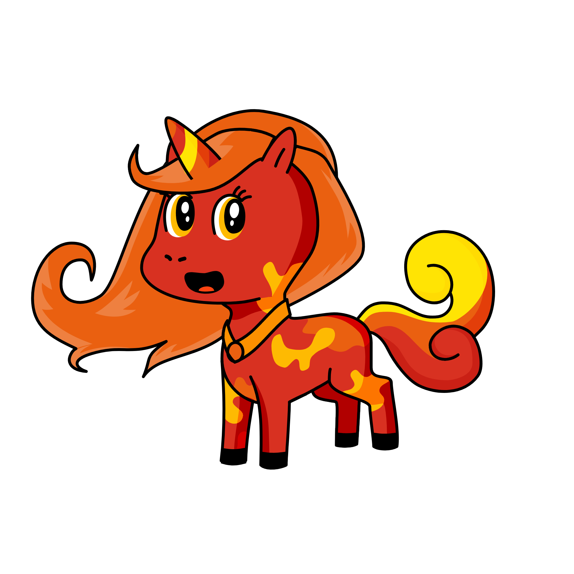 Firelygotfire101, the unicorn