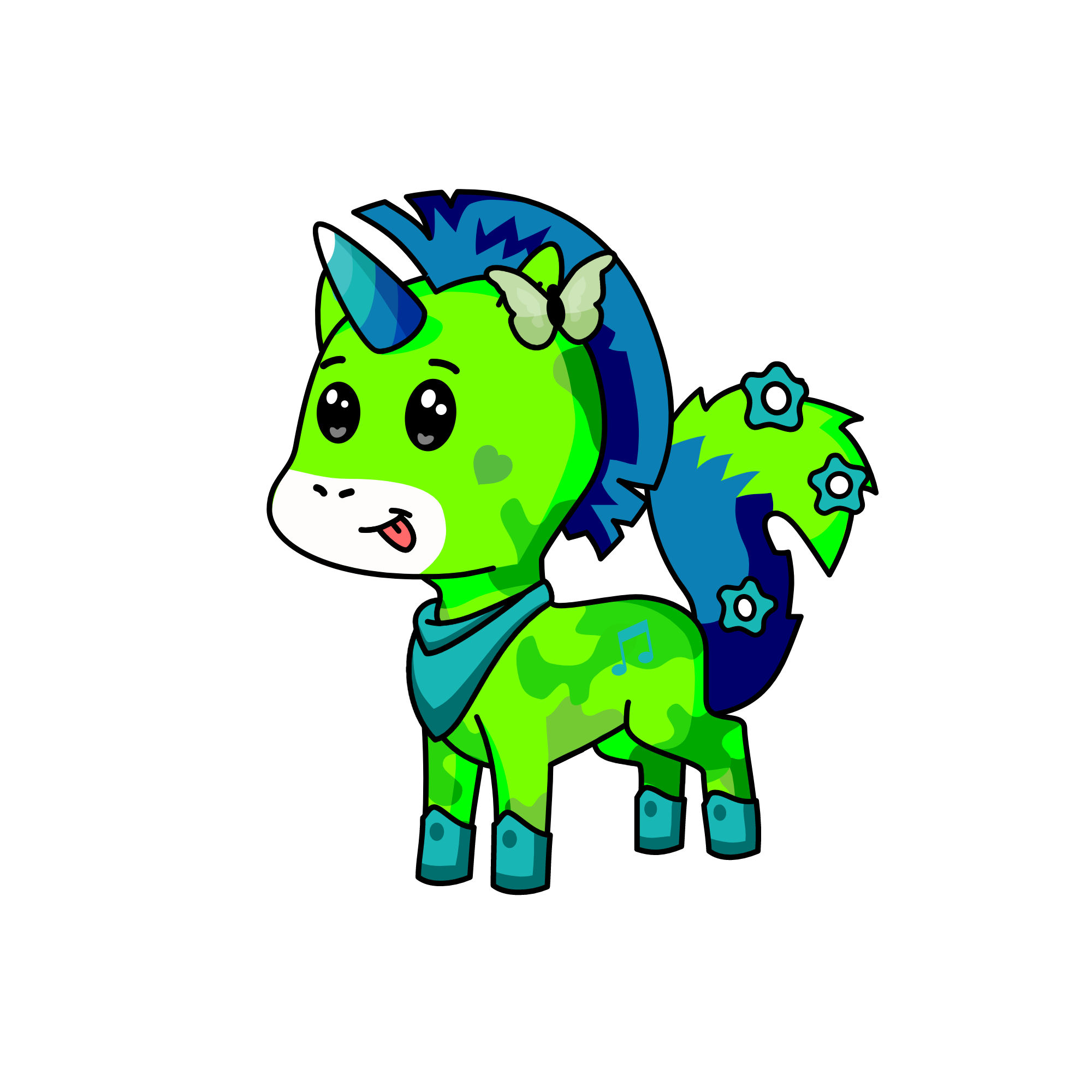 Stella, the unicorn