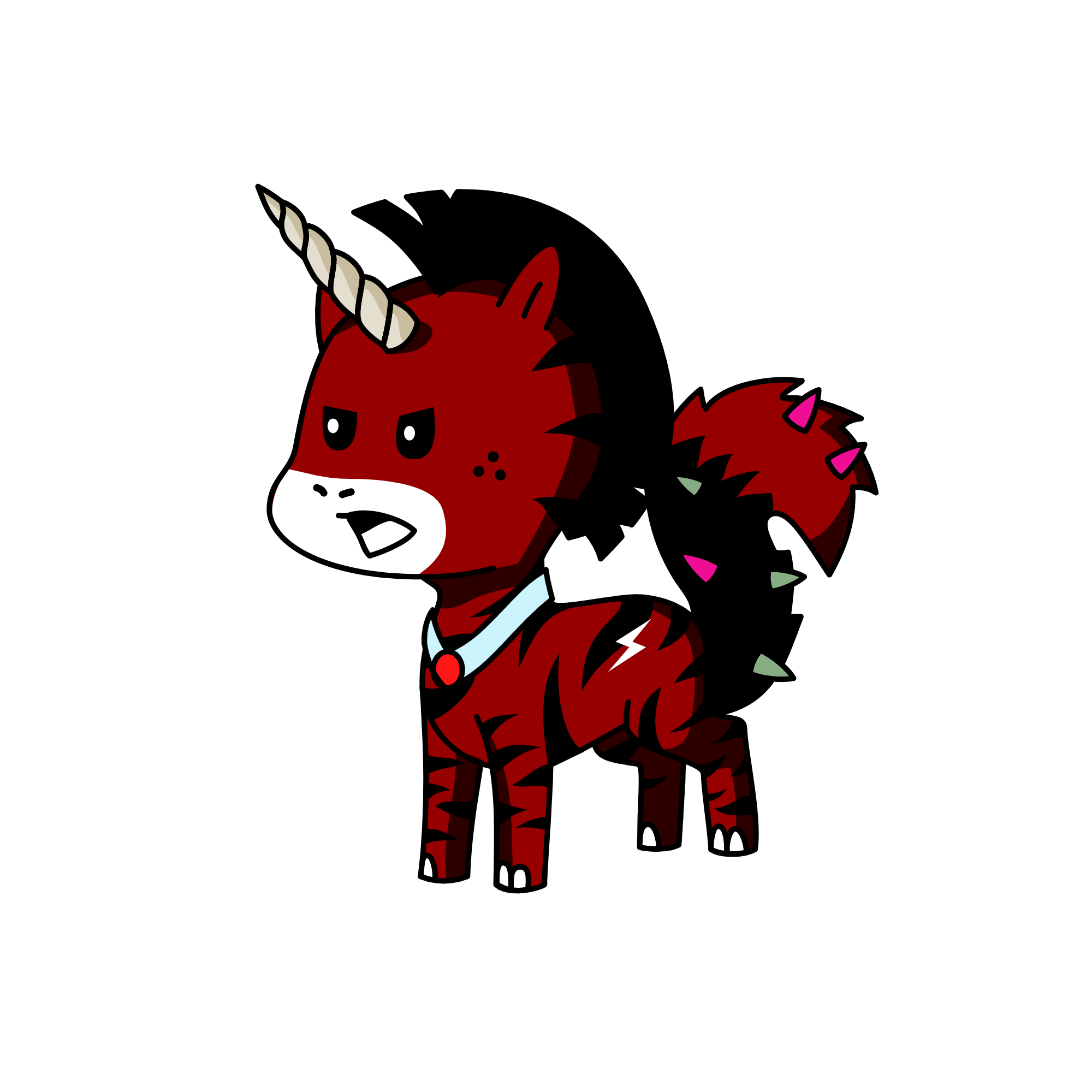 evil unicorn, the unicorn
