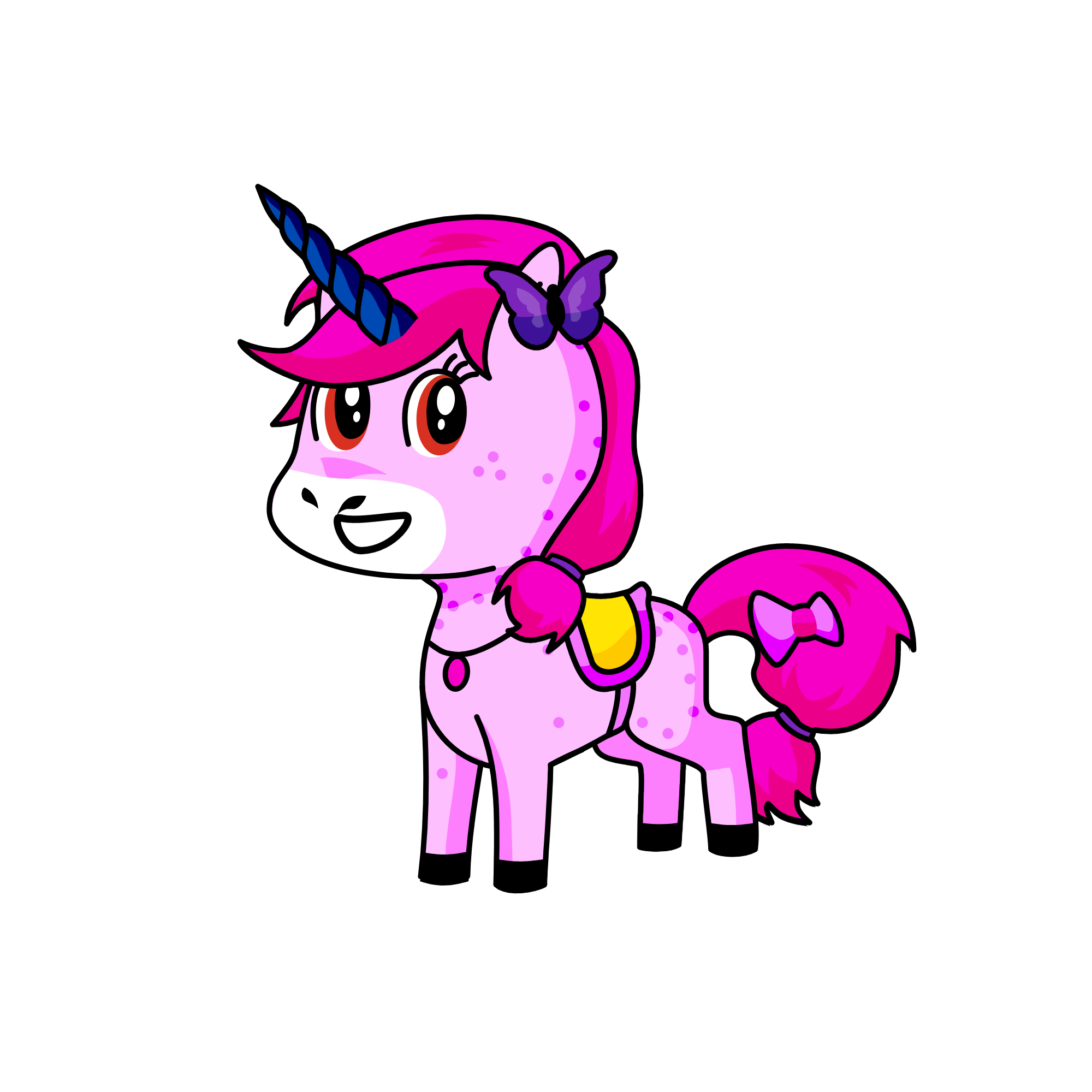 saddle corn, the unicorn