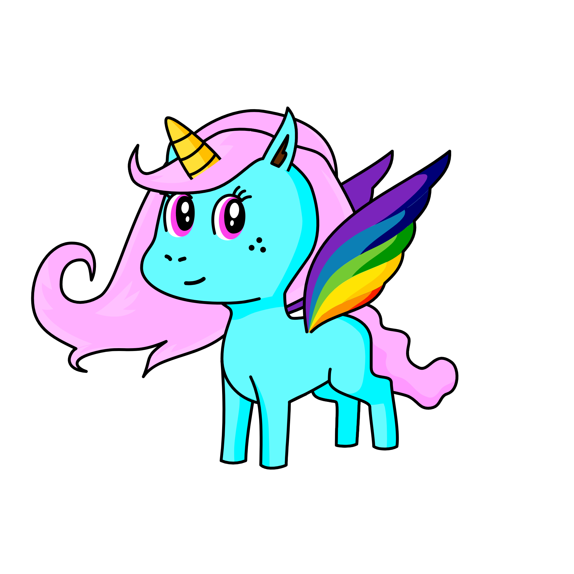 Lora K., the unicorn