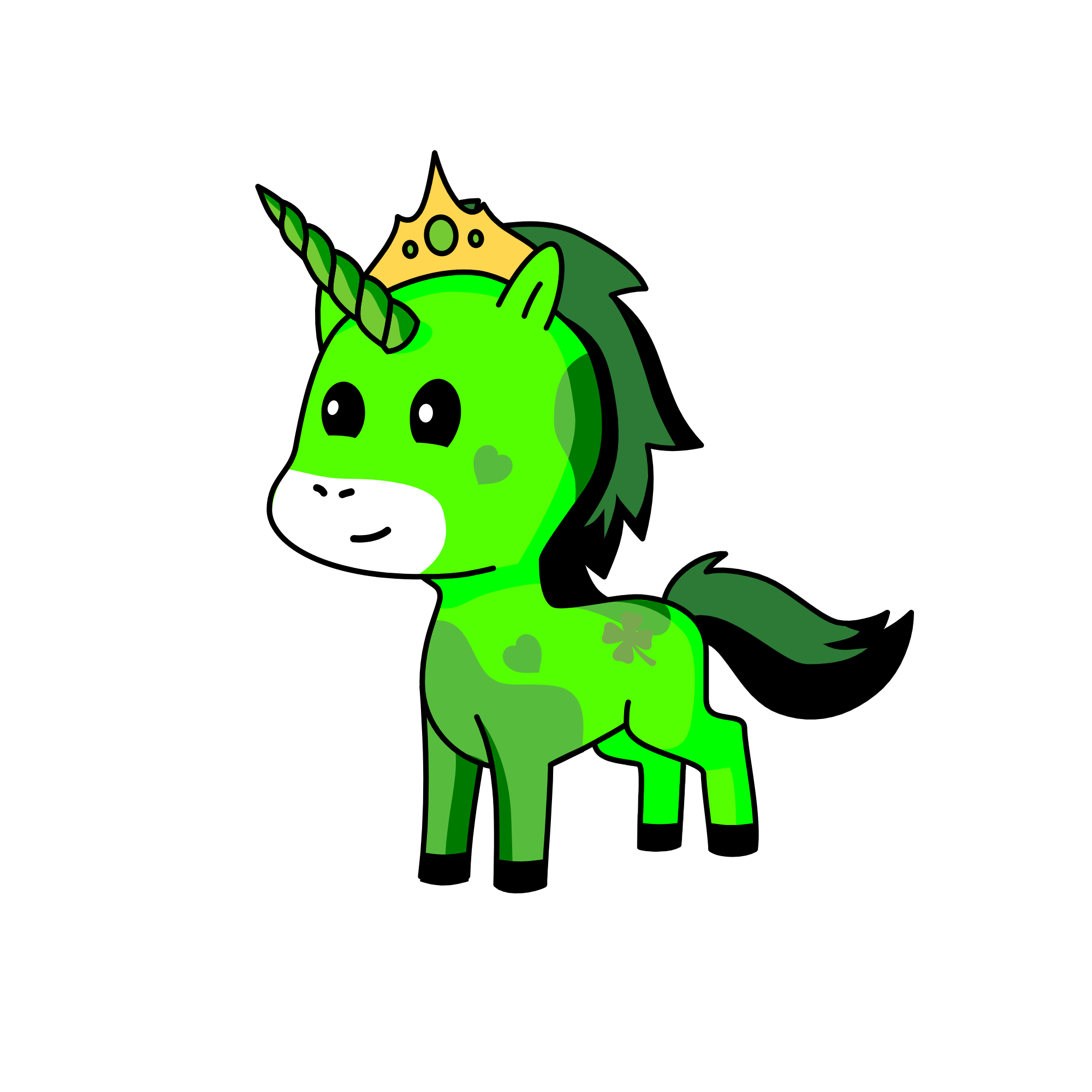 queen of the forest, the unicorn