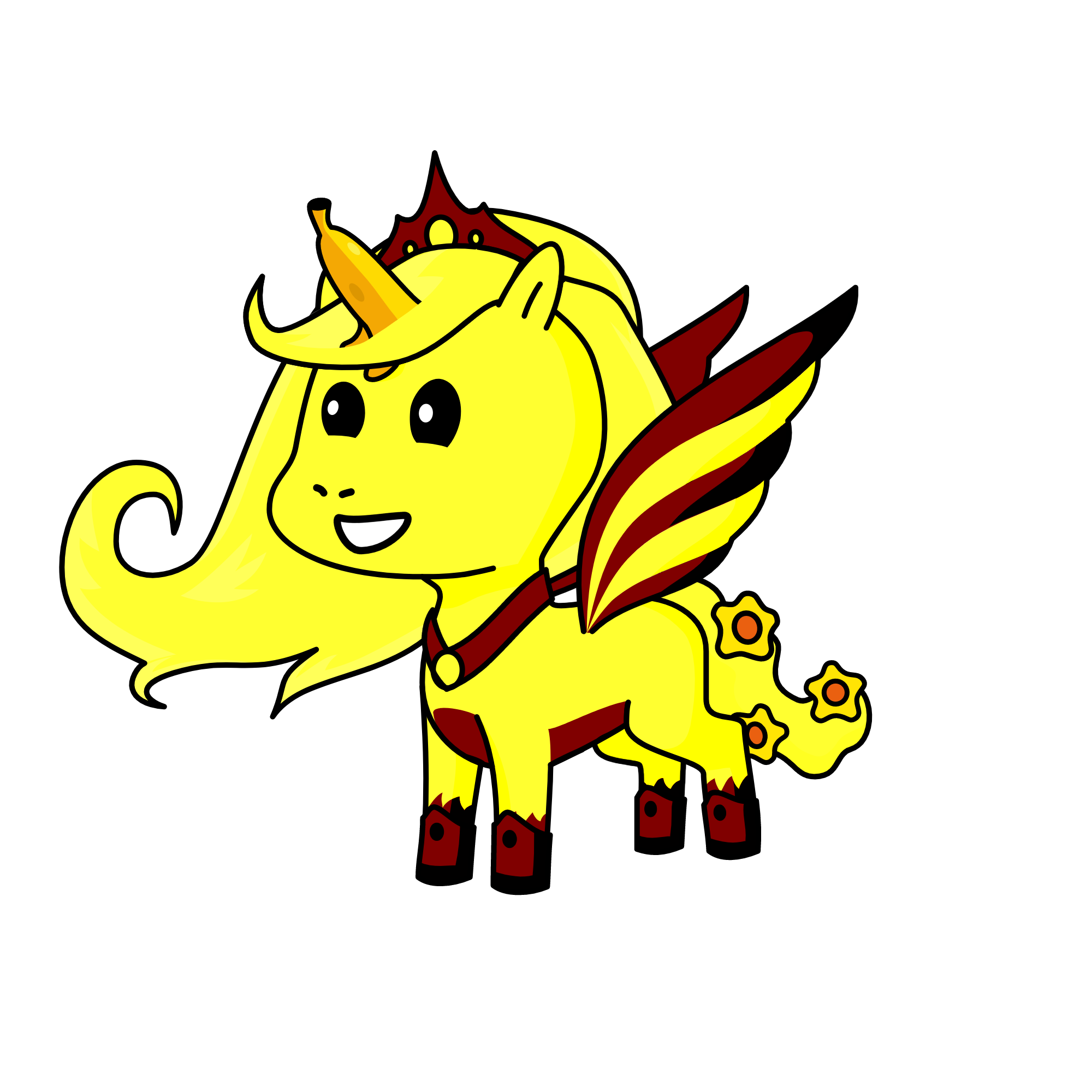 Princess Banana, the unicorn