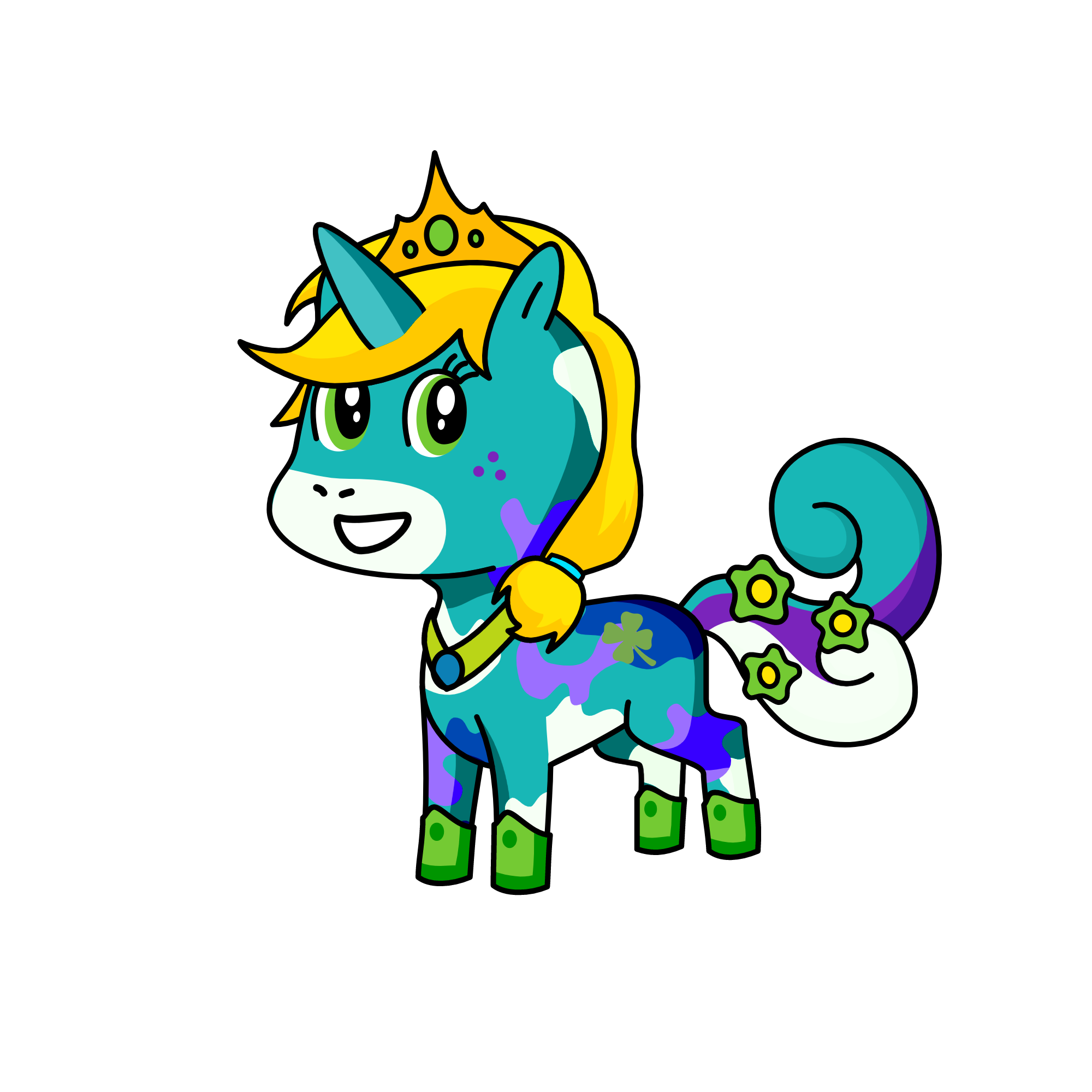 Queen Forest, the unicorn