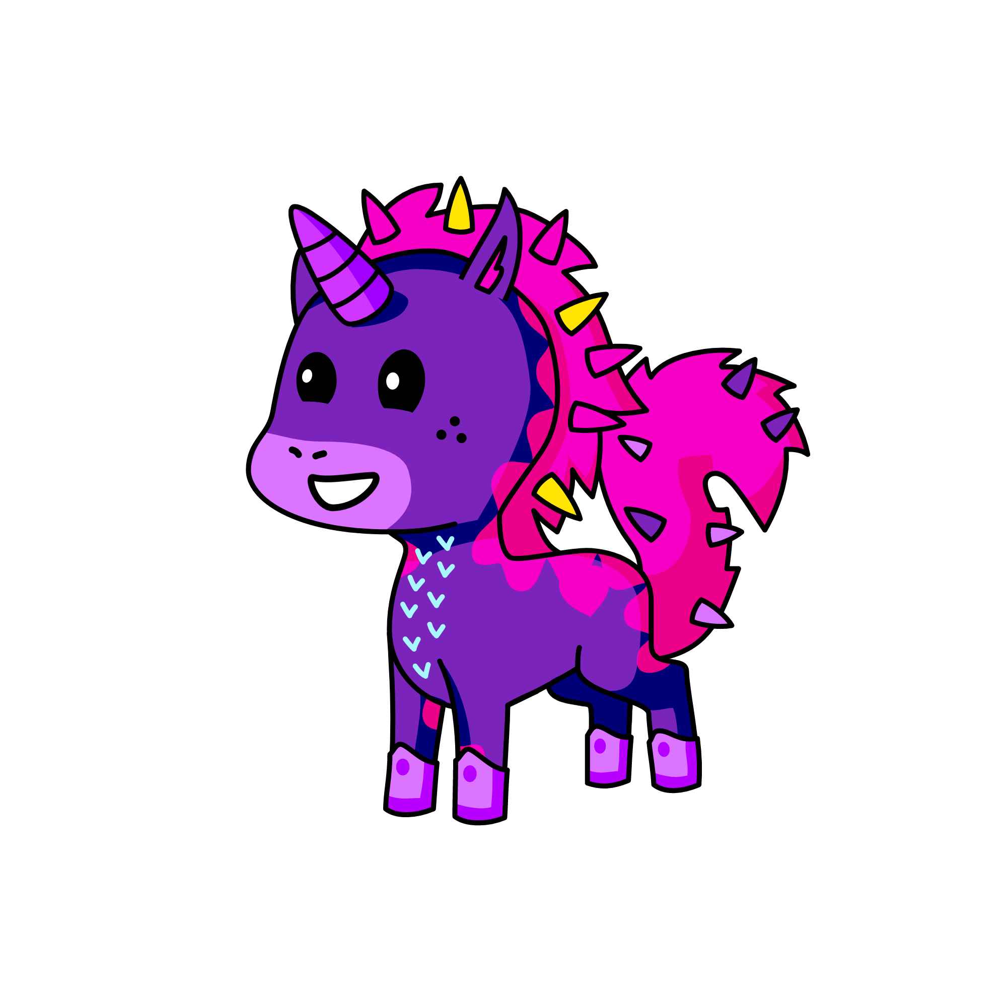 Night, the unicorn