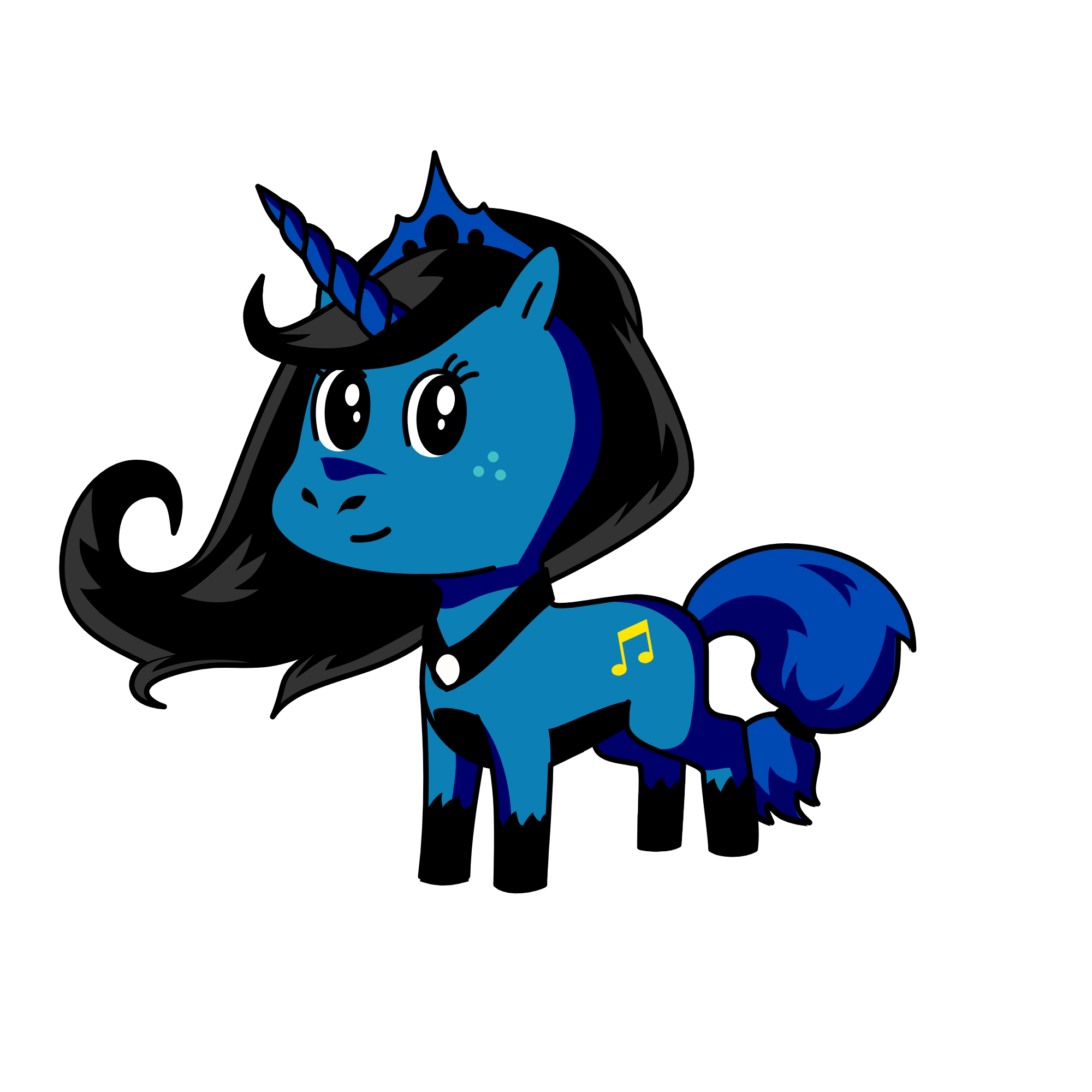 midnight sparkle, the unicorn