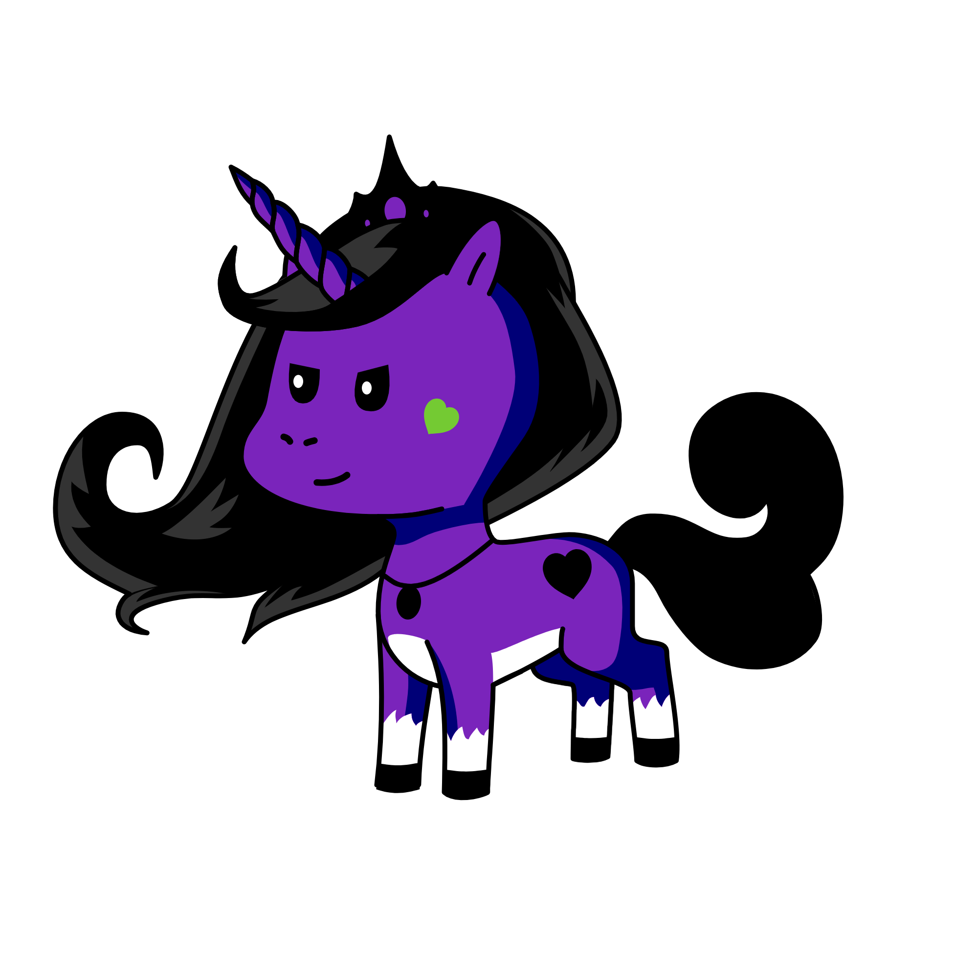 Princess Midnight, the unicorn