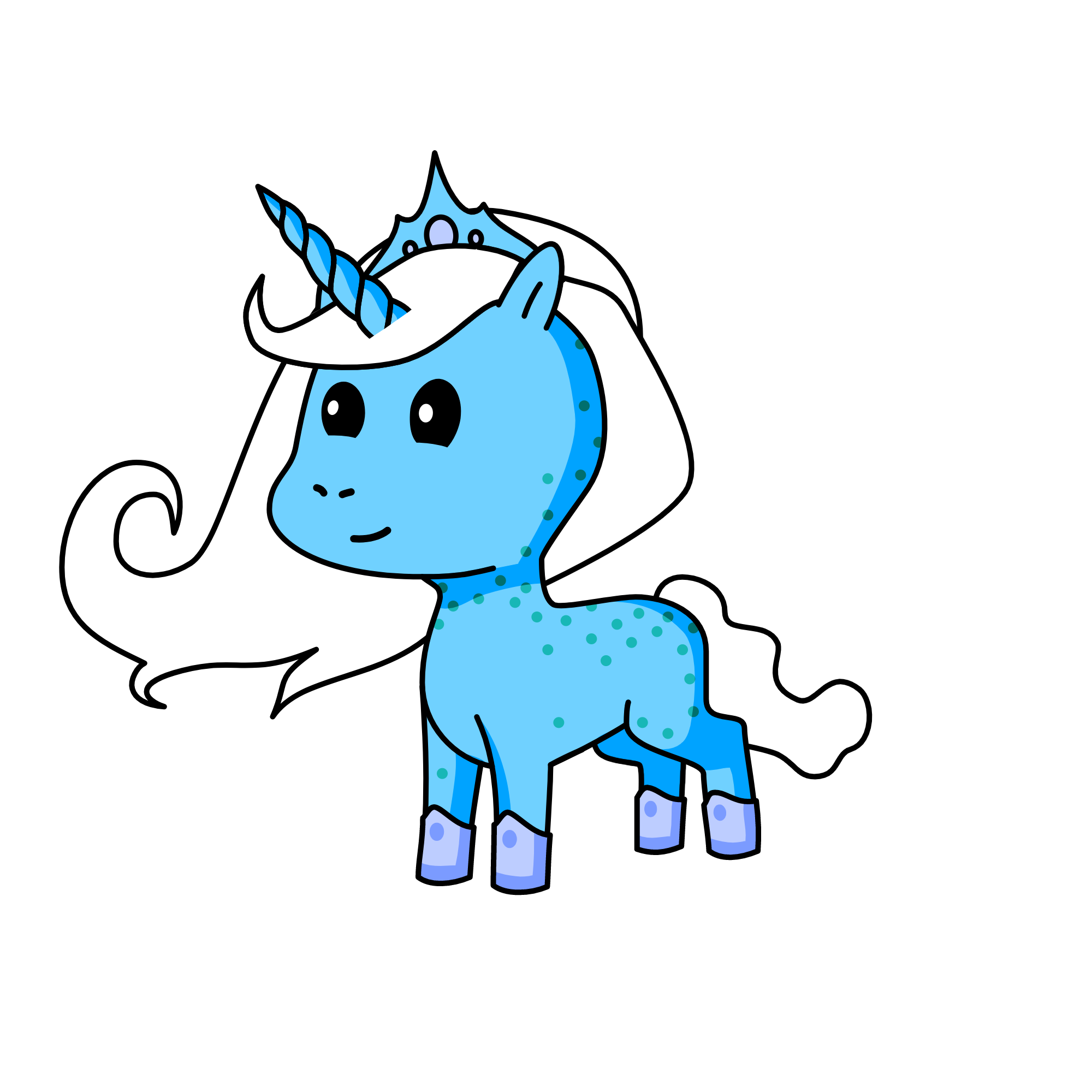 Elsa, the unicorn