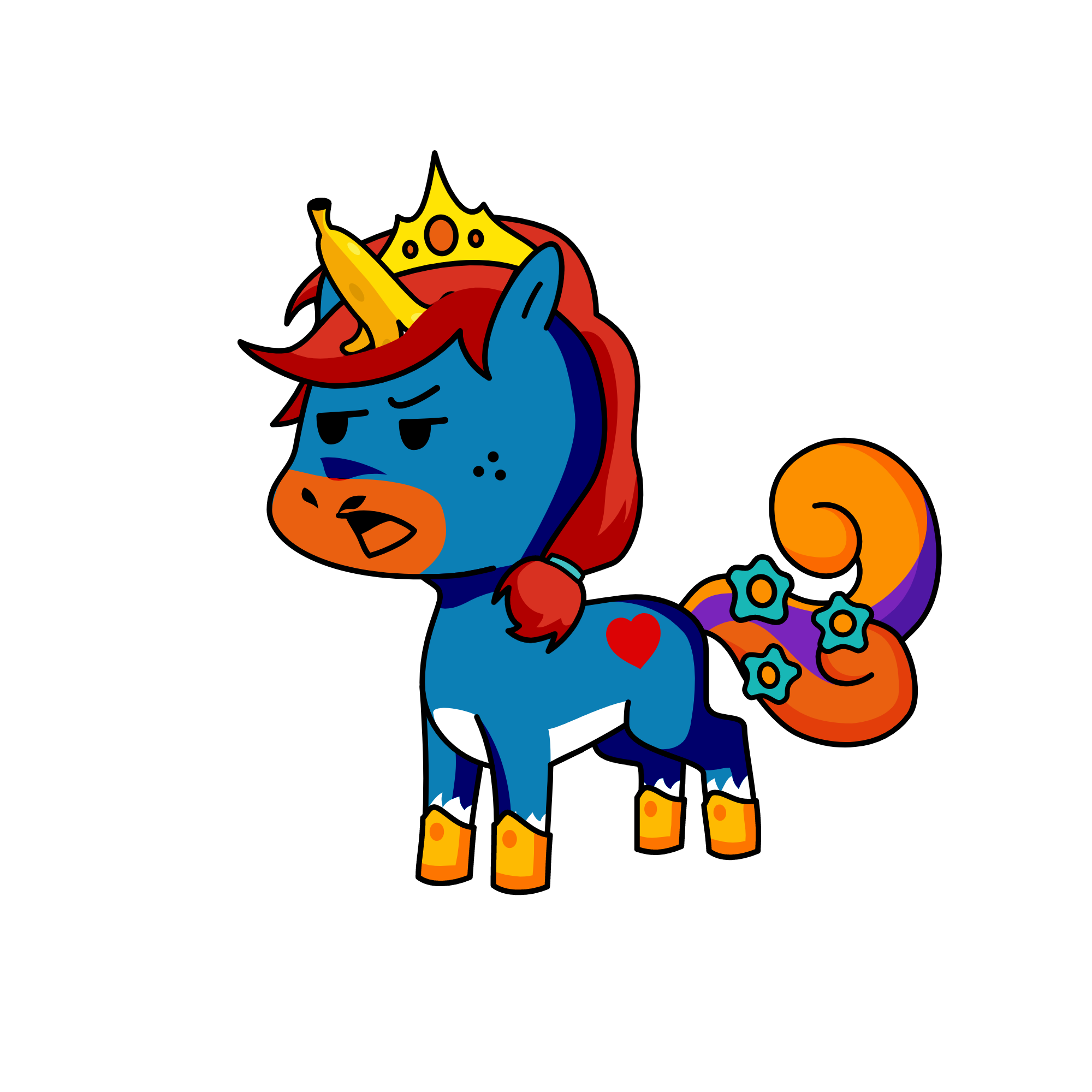 Pirincess sister/Not so popular like her 0/0, the unicorn