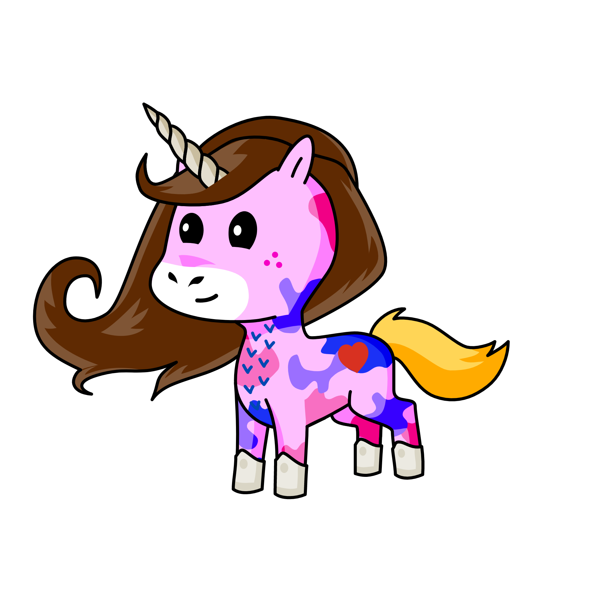 mia, the unicorn