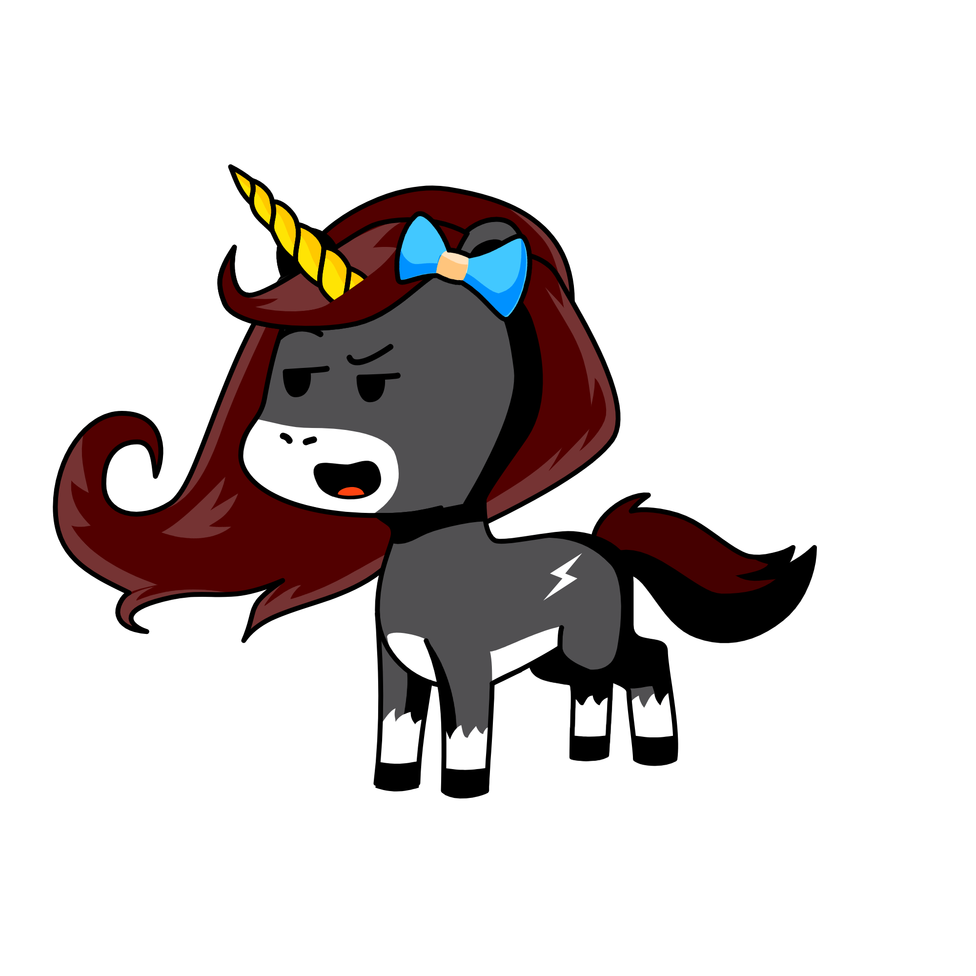 Making A Comeback Be Like, the unicorn