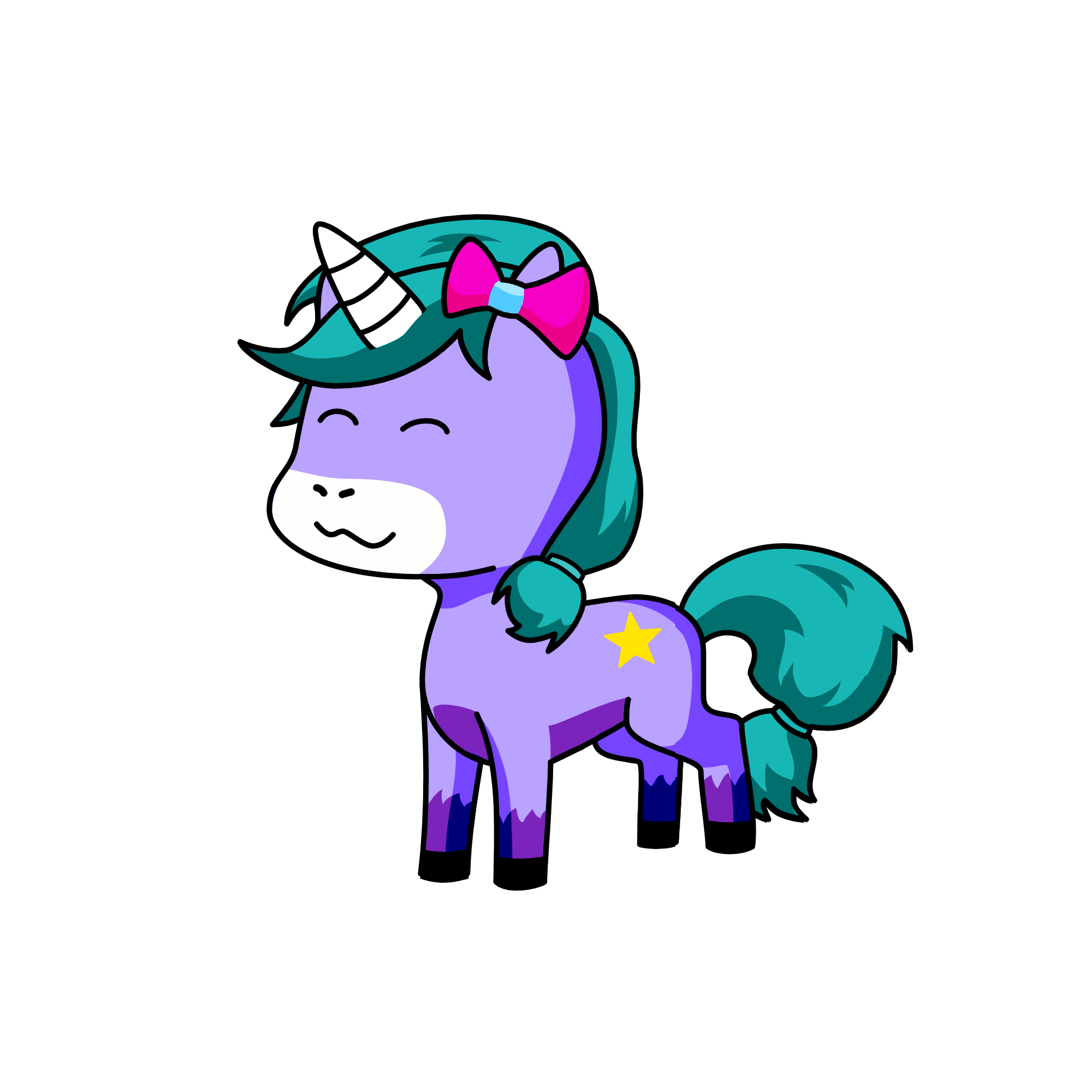 Galaxy, the unicorn