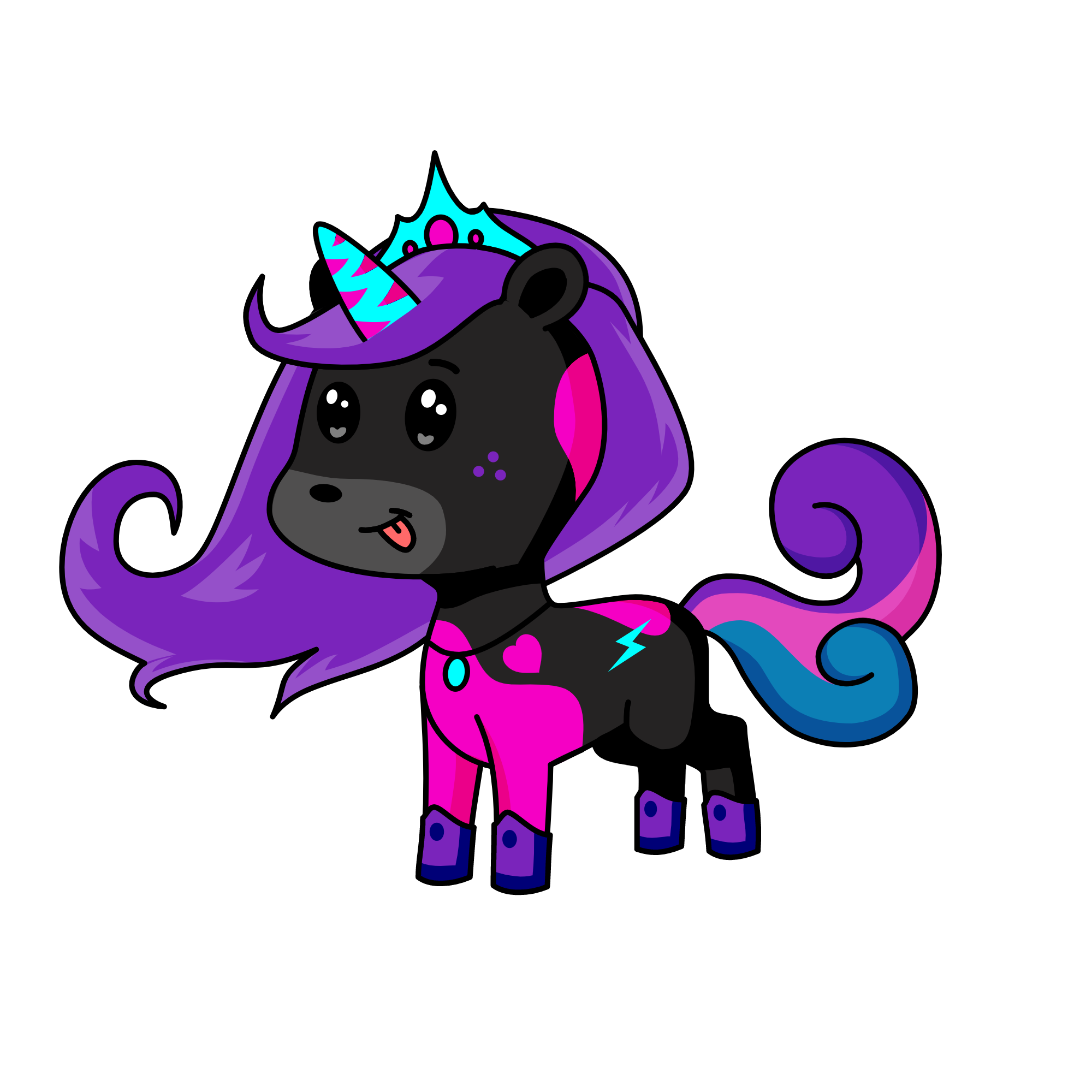 luna, the unicorn