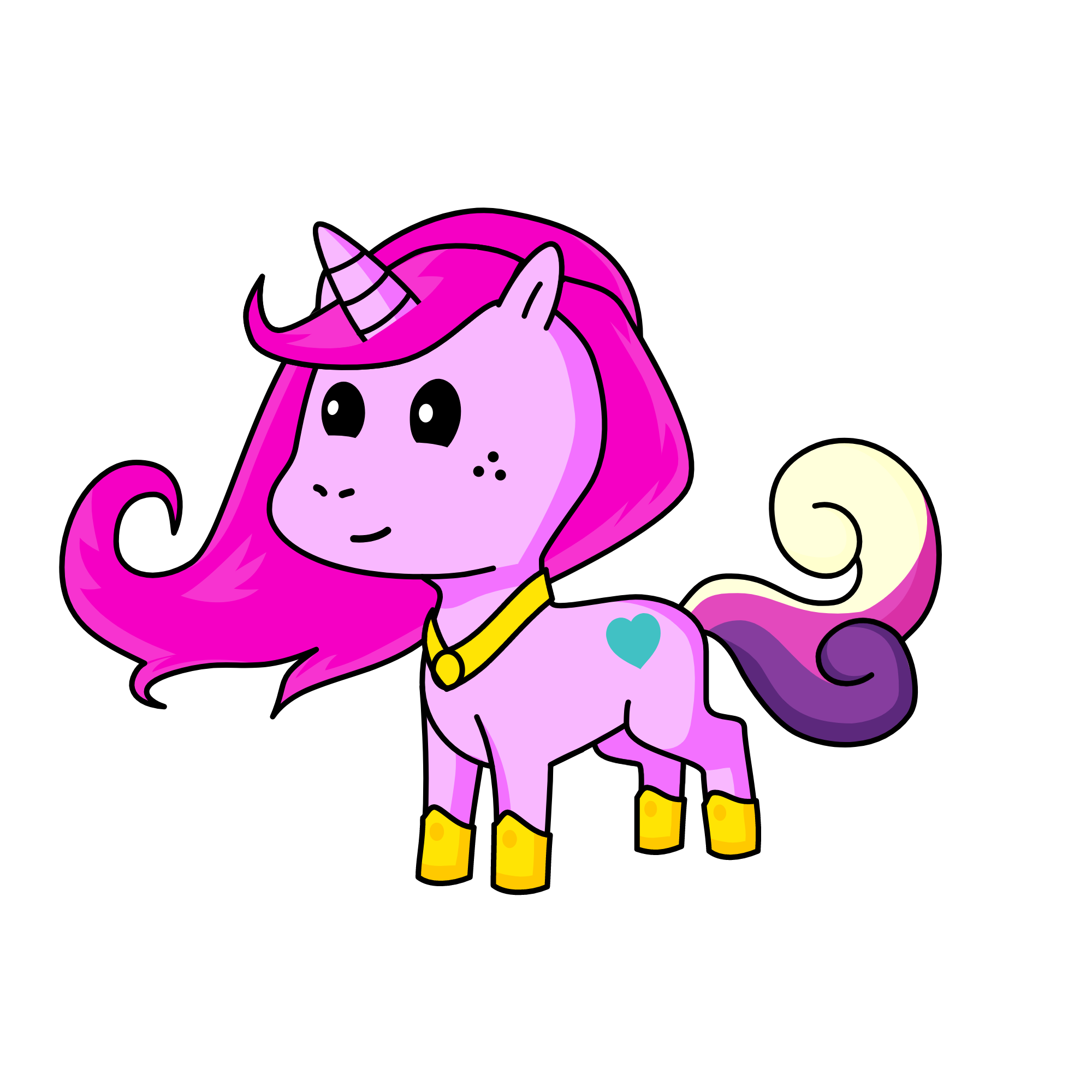sparkles, the unicorn