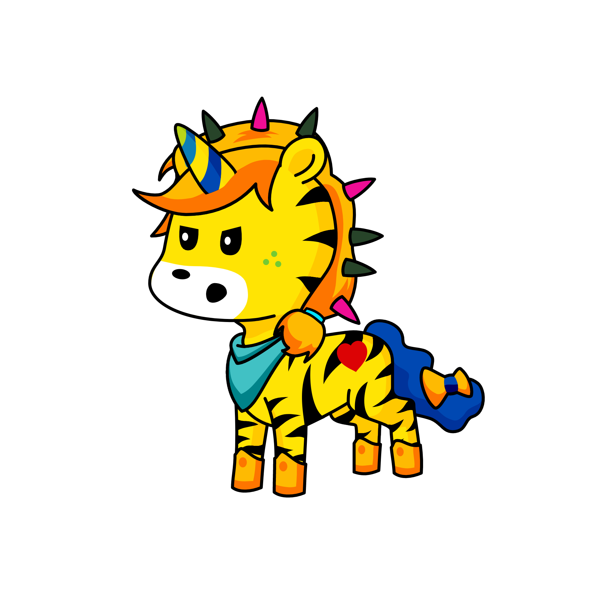 Ferice, the unicorn