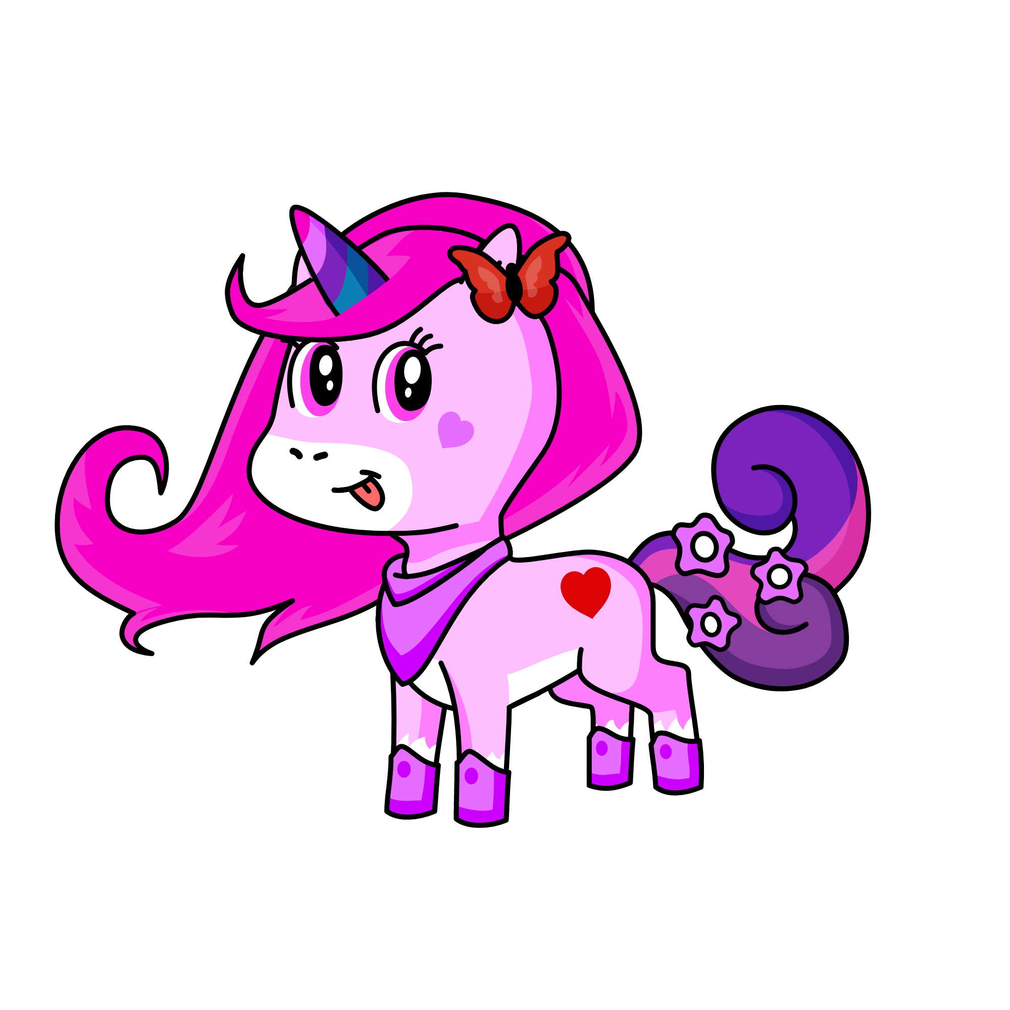 Cutey Pie, the unicorn