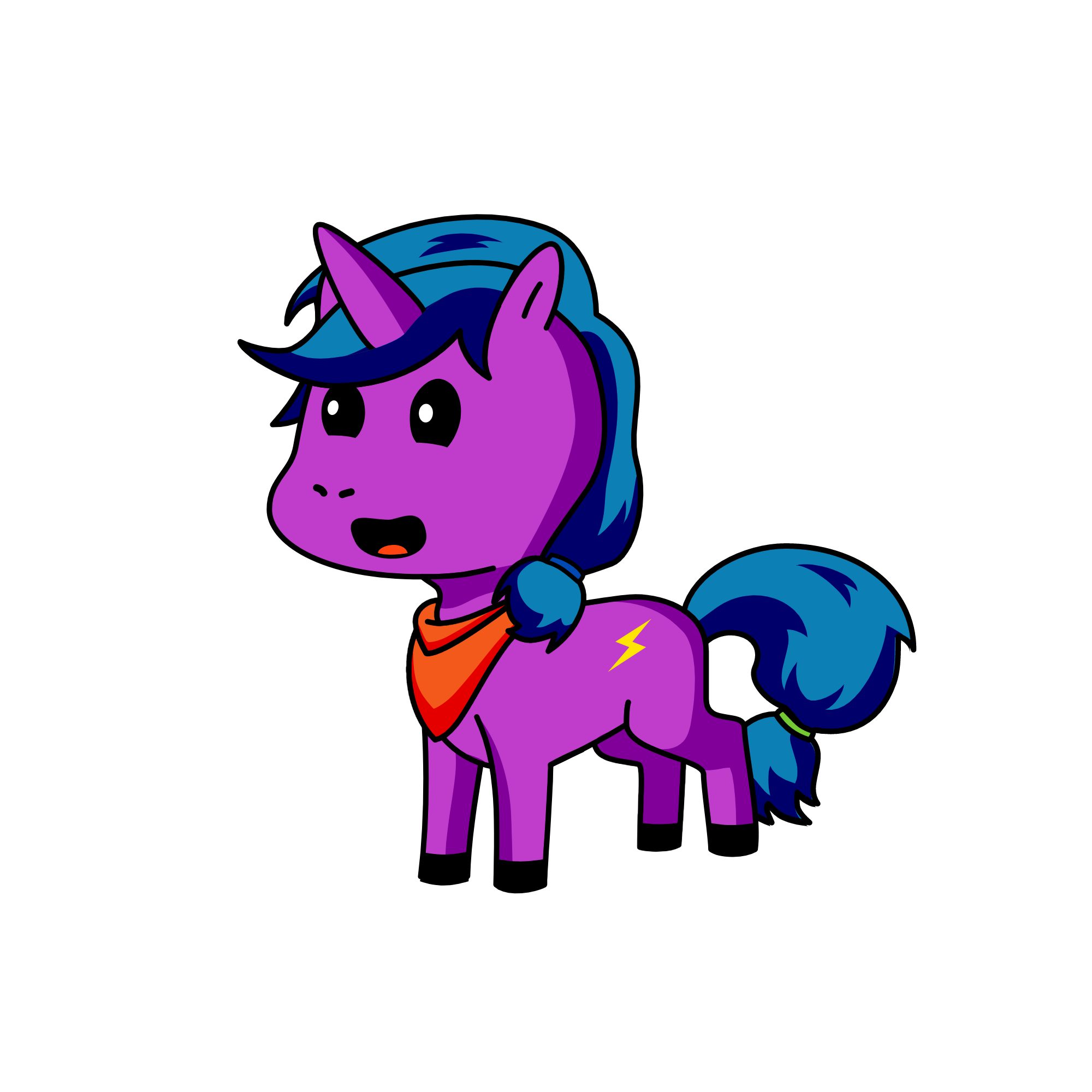 hello Pony, the unicorn