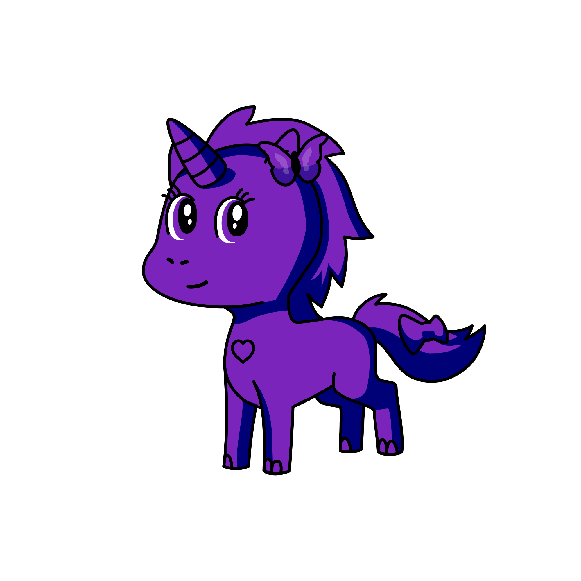 PuRpLe, the unicorn