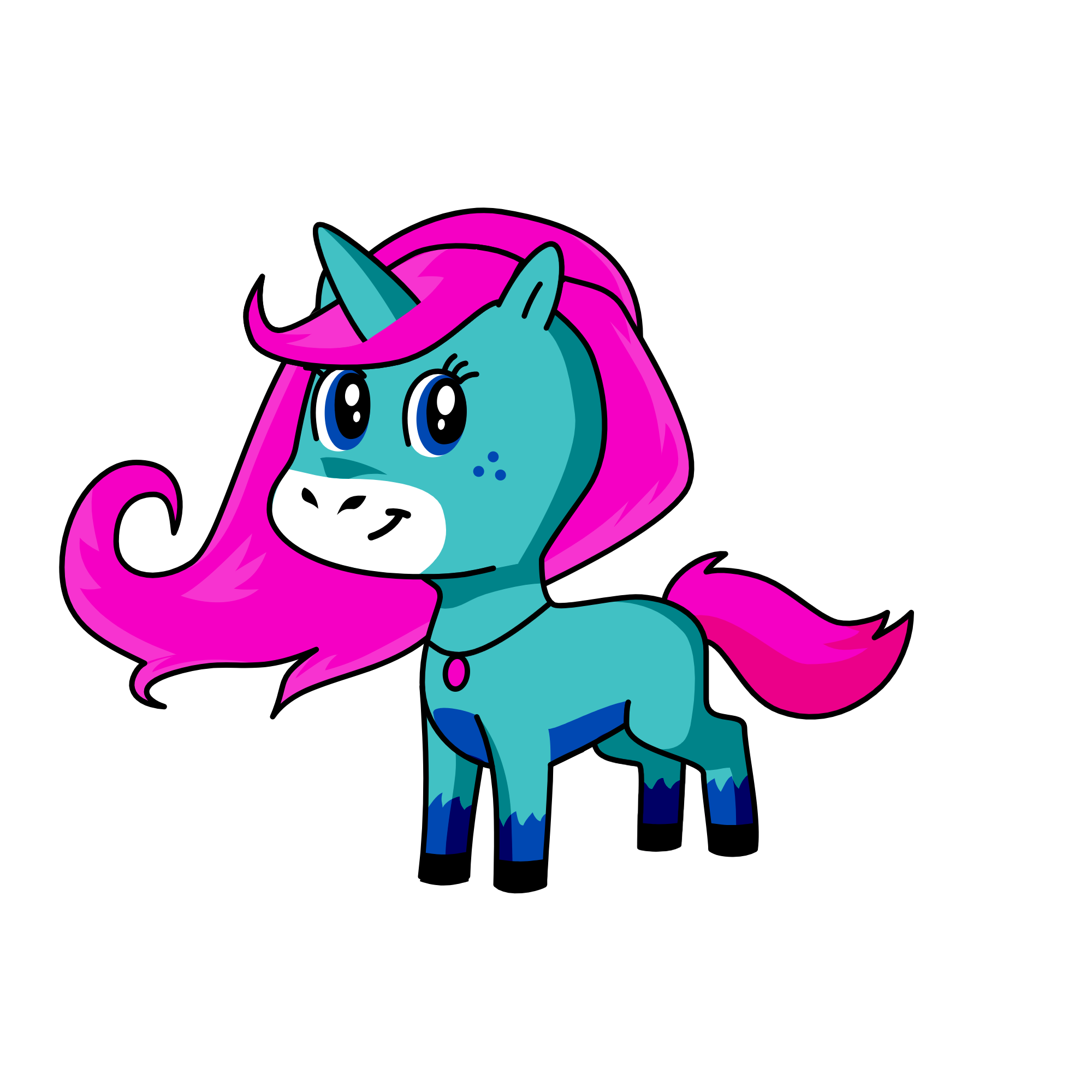 cotton candy, the unicorn