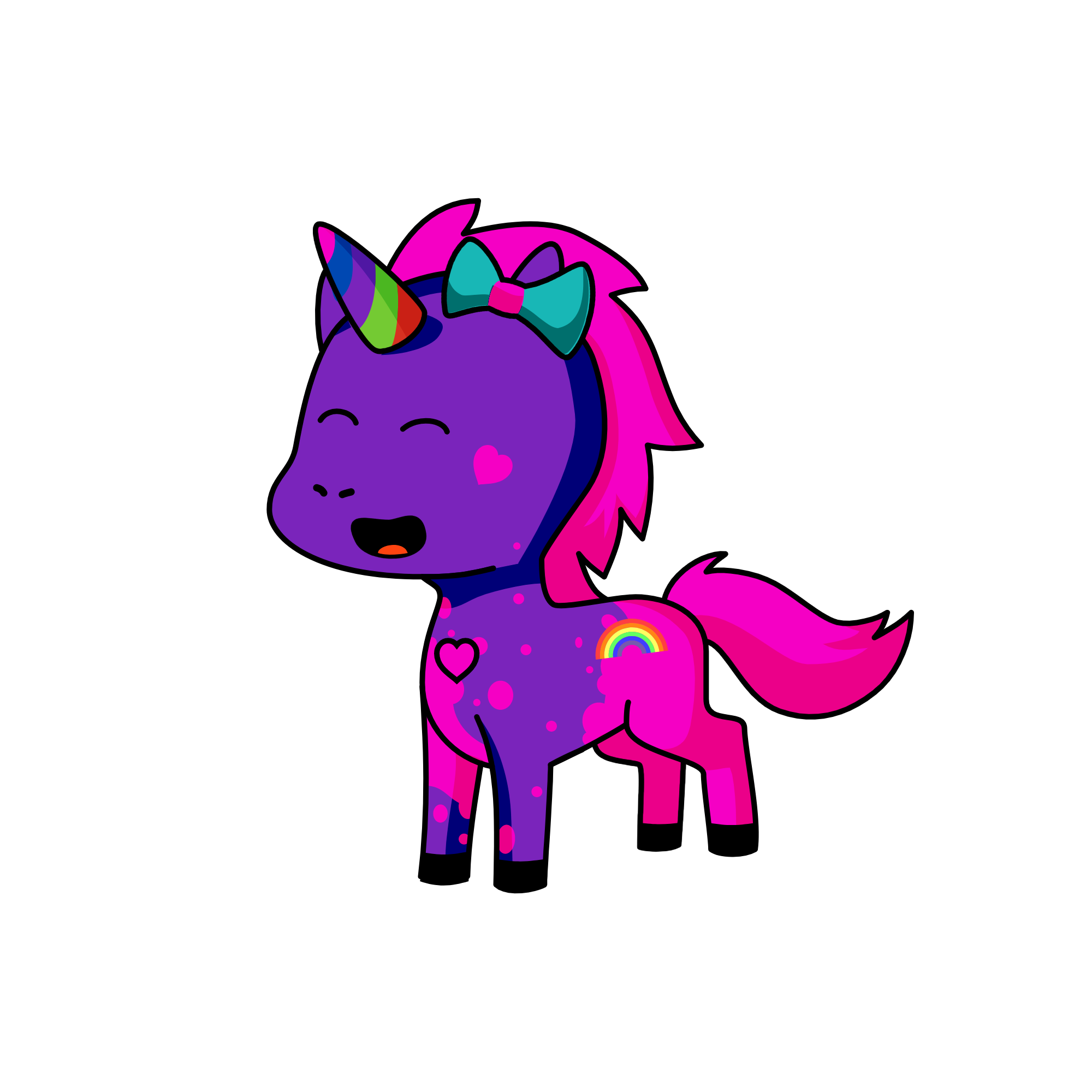 ★ ω ★, the unicorn