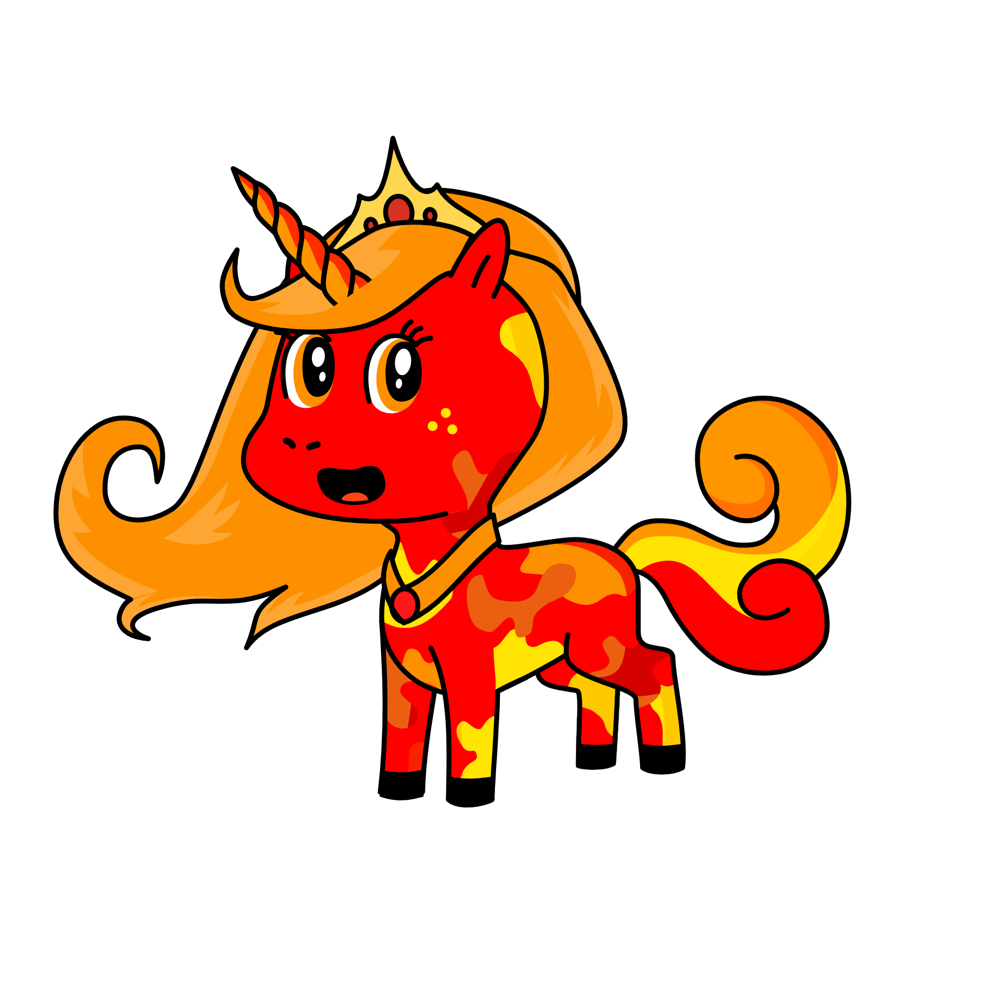 Queen of fire(remastered), the unicorn
