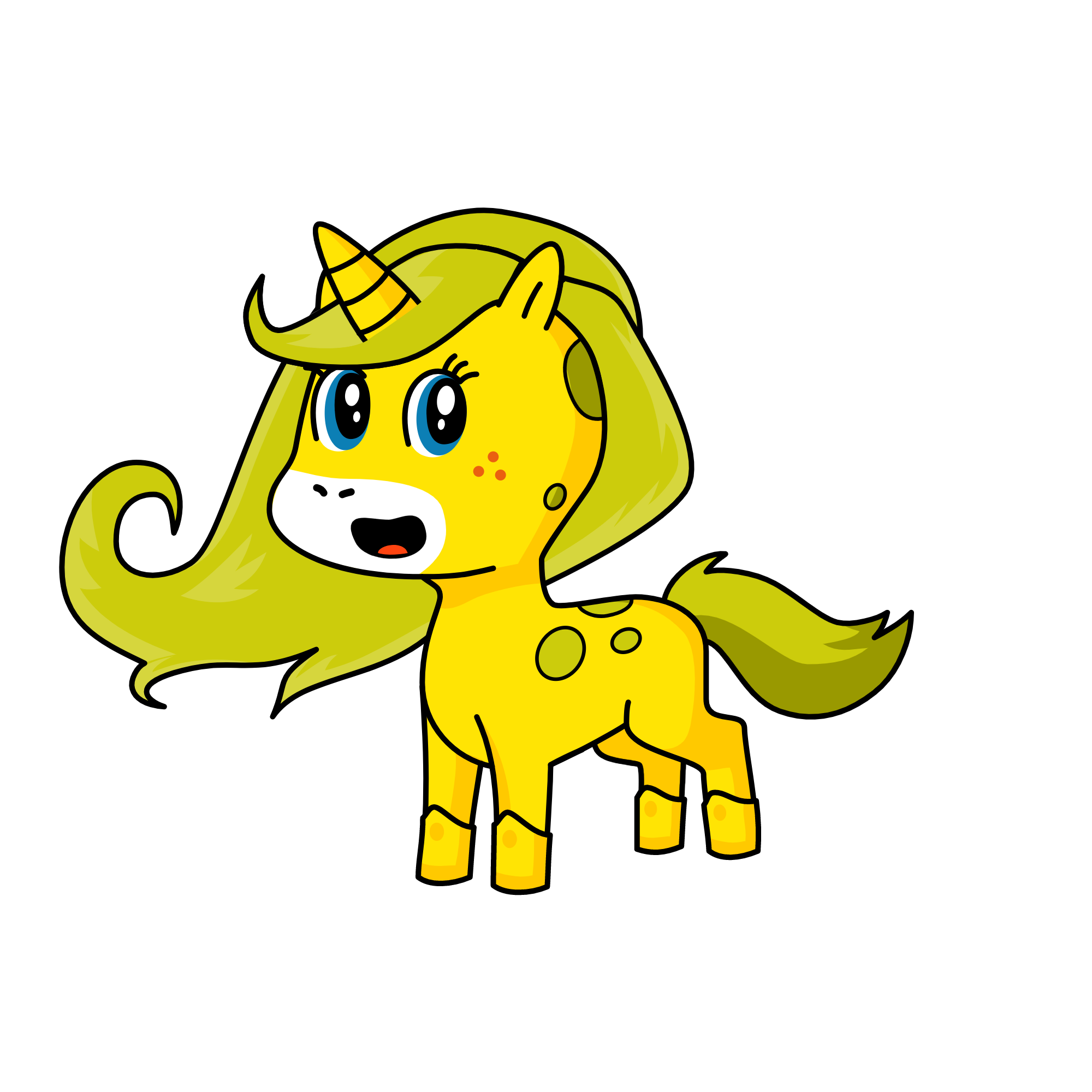 SpongeBob, the unicorn