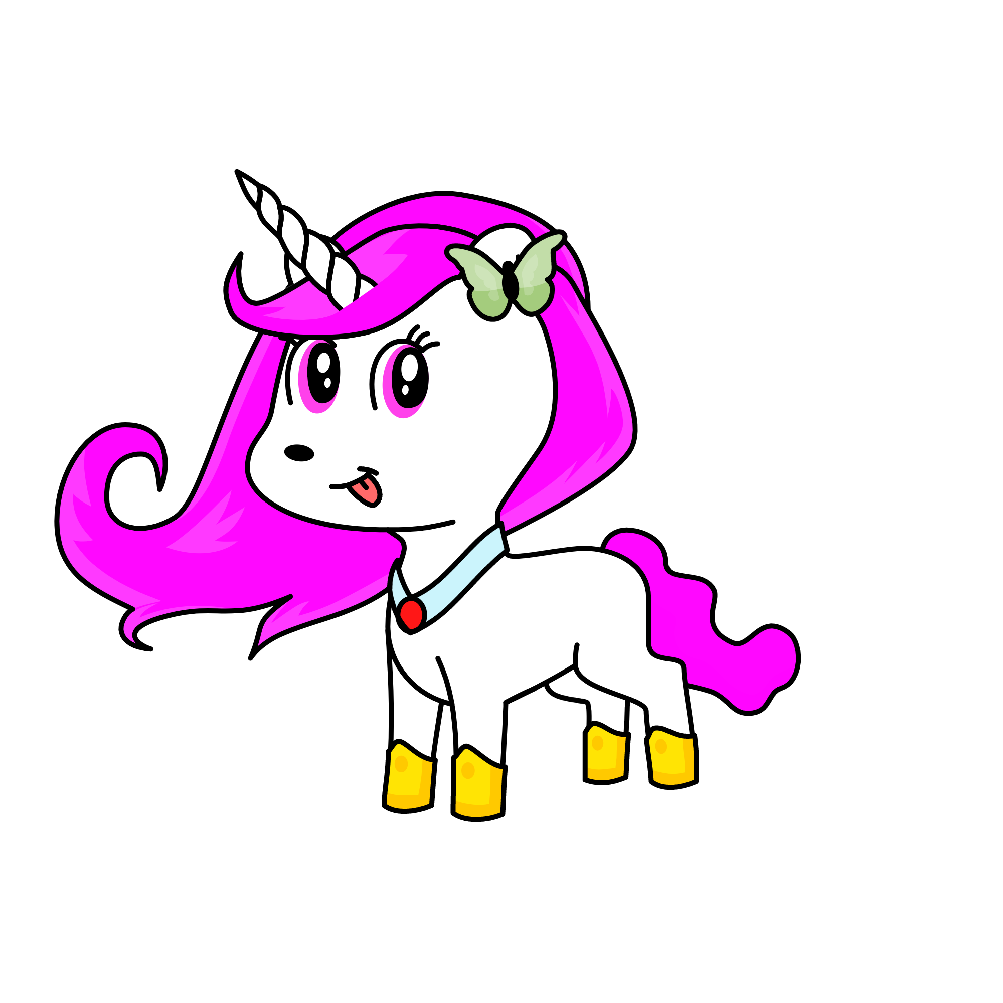Lorraine, the unicorn