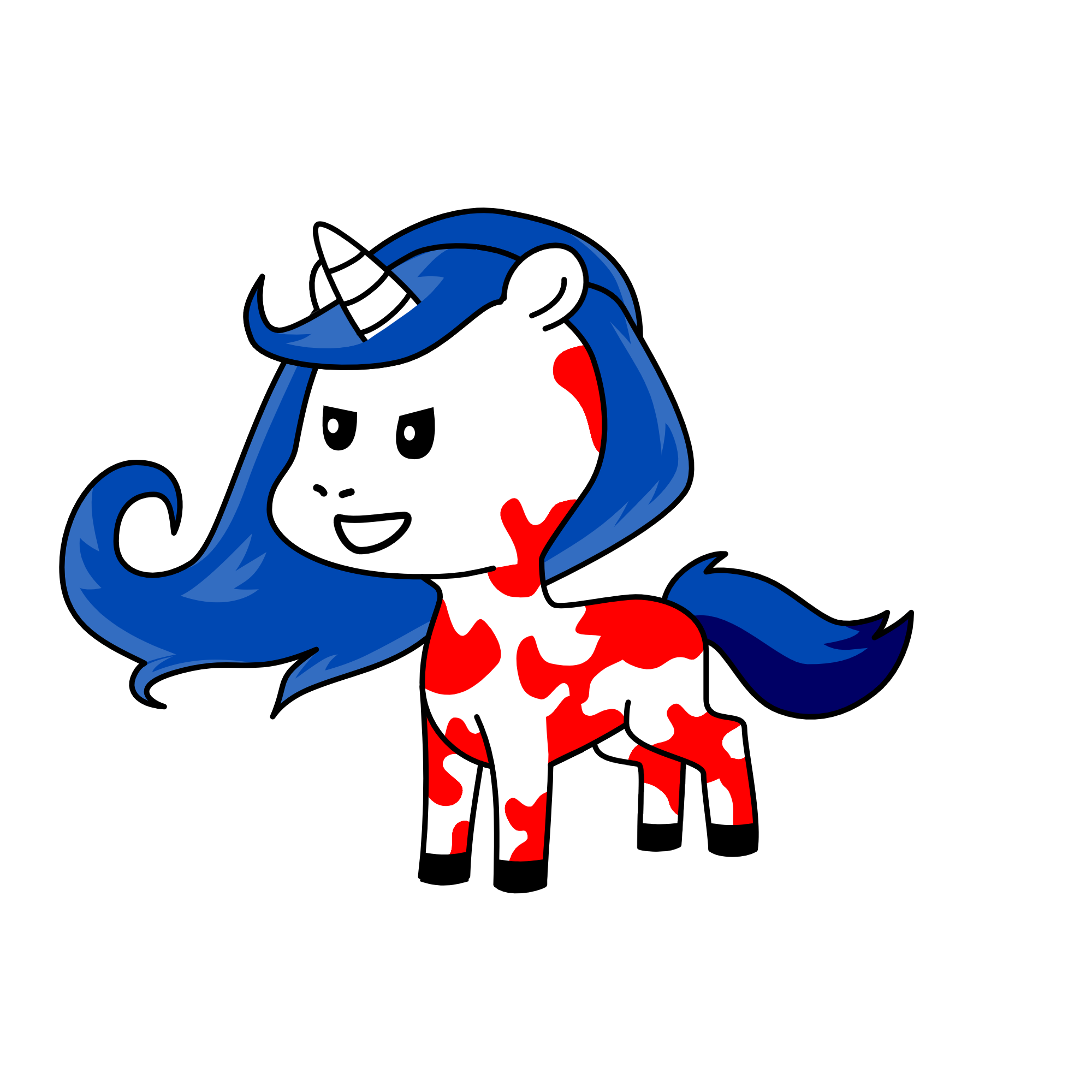 Clowney, the unicorn