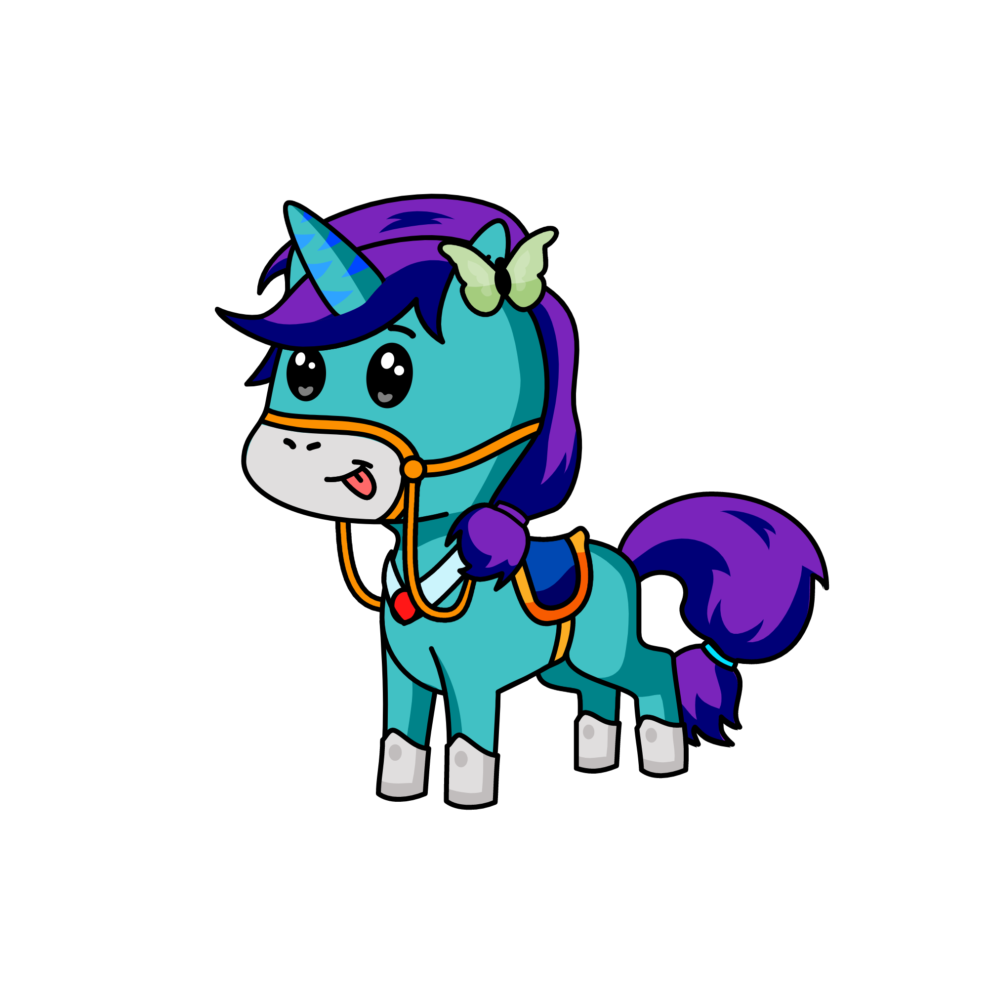 Kagari, the unicorn