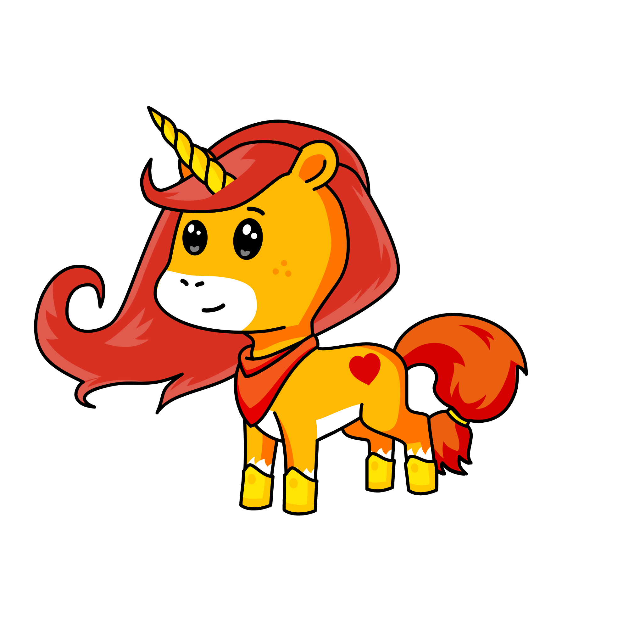 Firestar, the unicorn