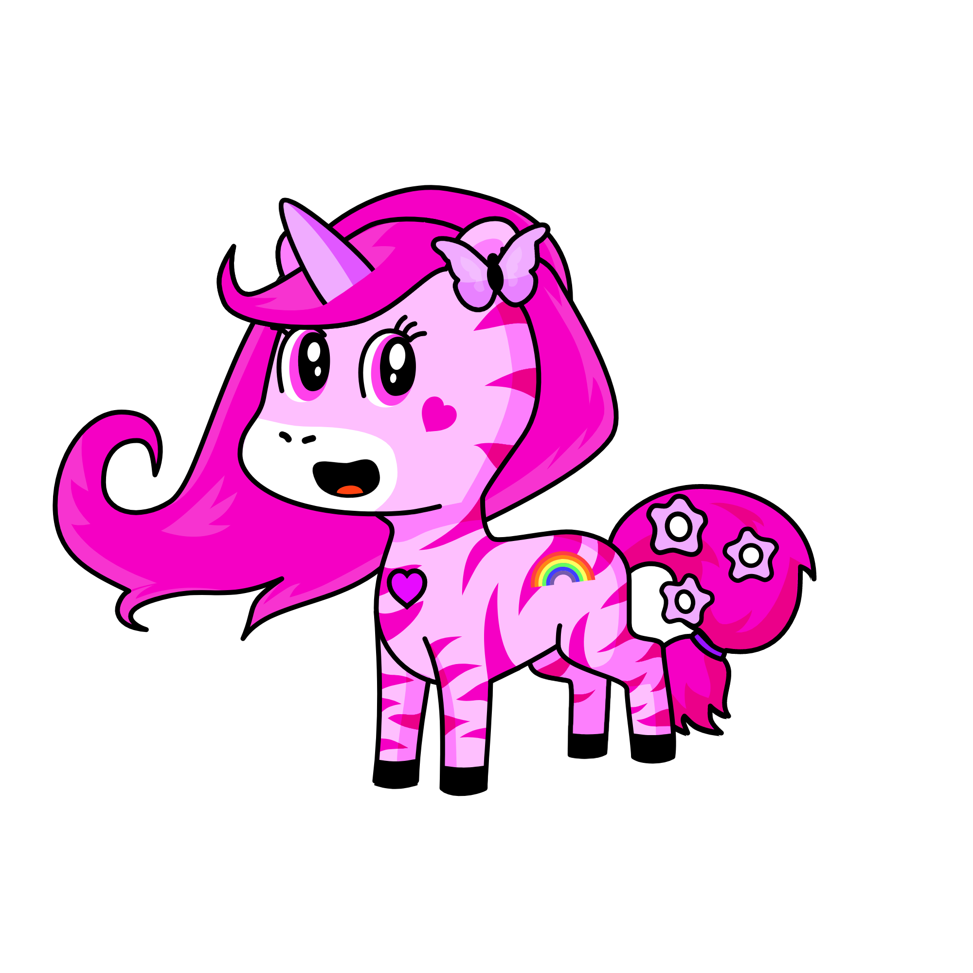 Pinkie, the unicorn