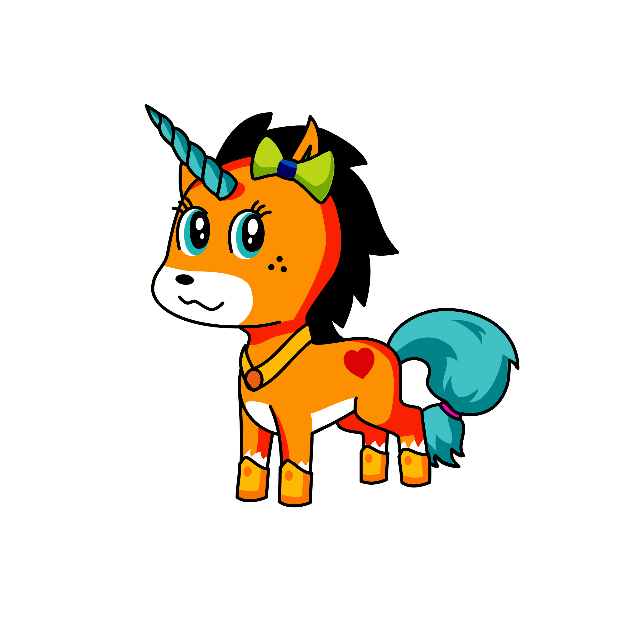 Me me, the unicorn
