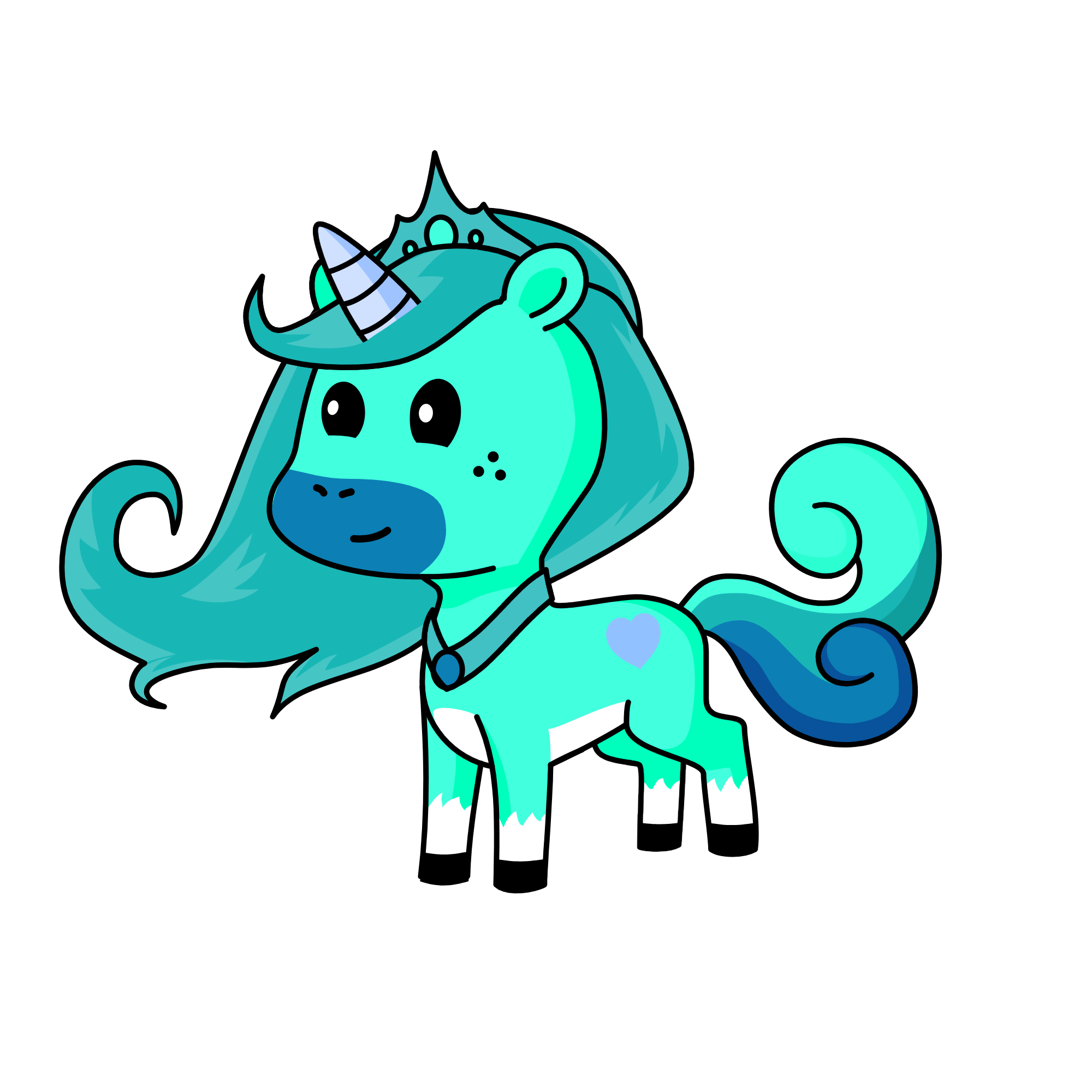 Ice Queen , the unicorn