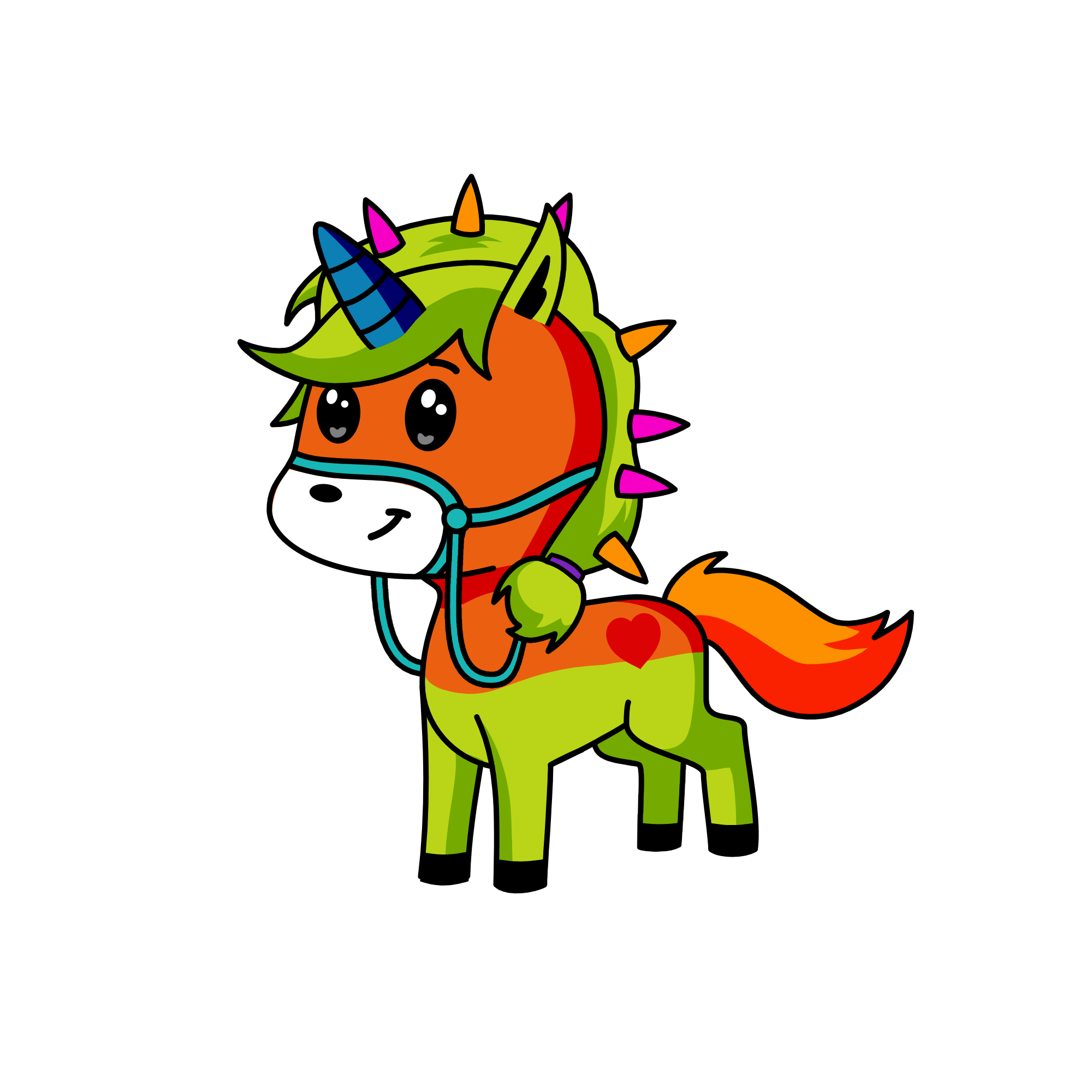 Desert, the unicorn